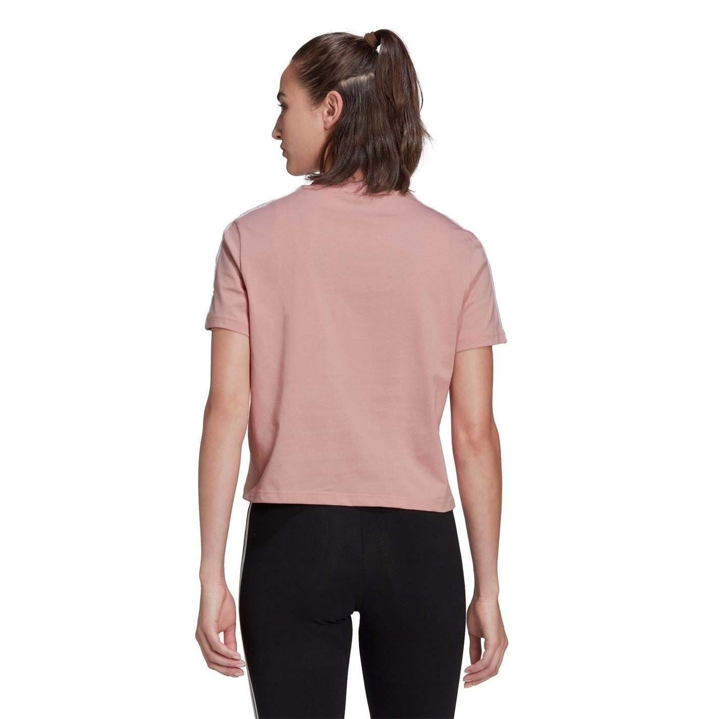 adidas Womens 3s Crop T-Shirt