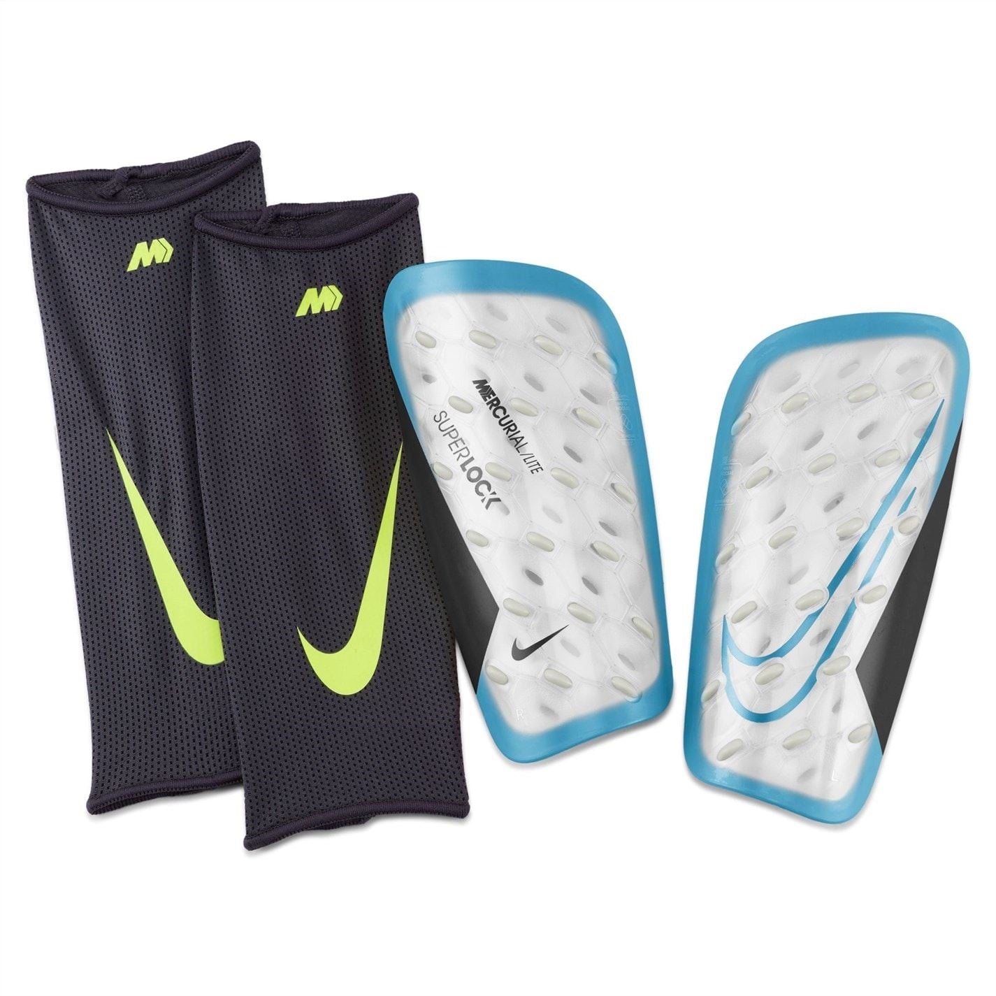 Superlock Nike Tiempo Shin Guards Ščitniki Nike Mercurial Lite