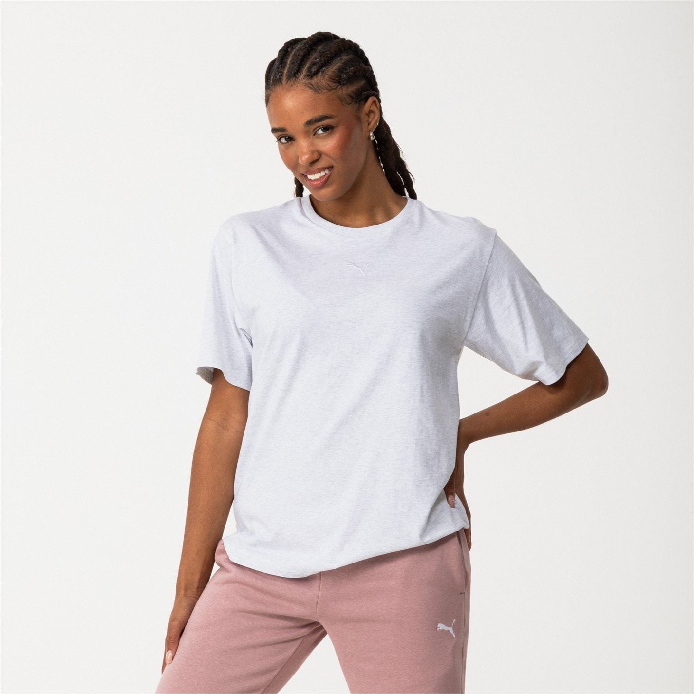 Puma Cat Graphic Oversize Fit T-Shirt