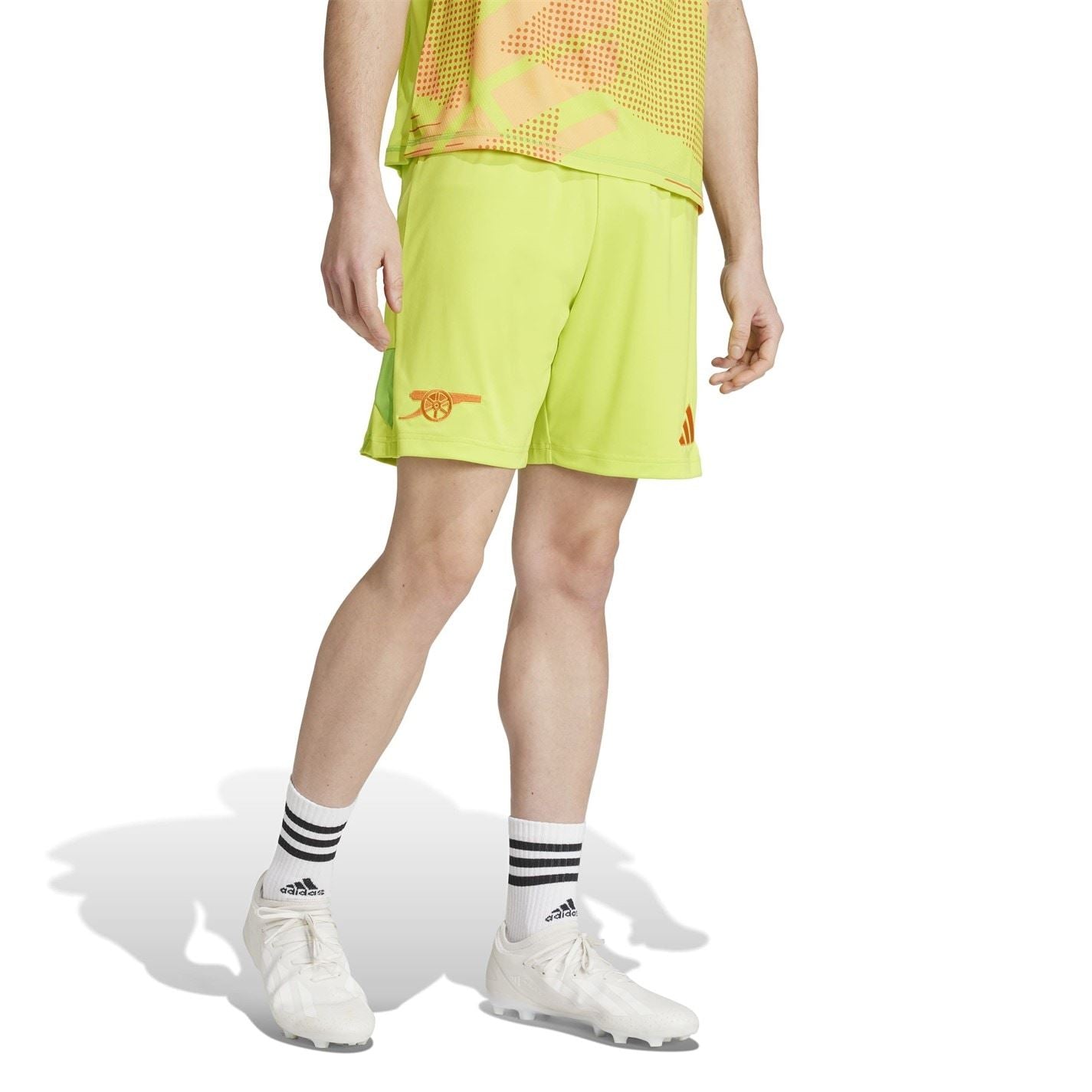 adidas Arsenal Goalkeeper Shorts 2024 2025 Adults