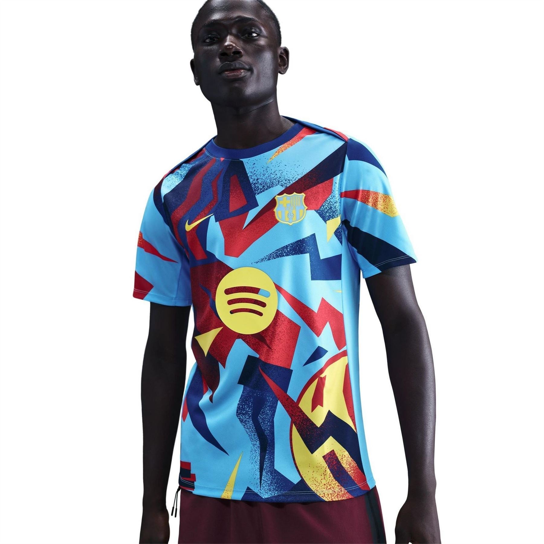 Nike Mens Barcelona Fourth Pre Match Shirt 25 26 – Lovell Sports