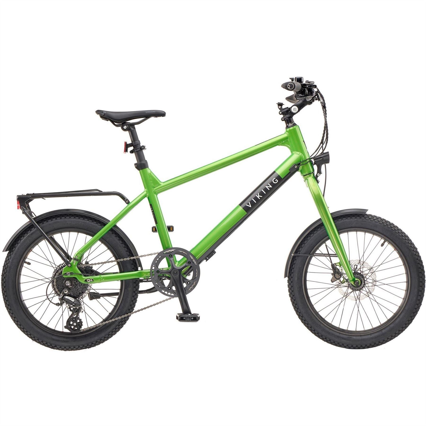 viking fitnessbike Viking Trip Disc Brake Mud Guard Luggage Rack Electric Commuter Bike – Lovell Sports