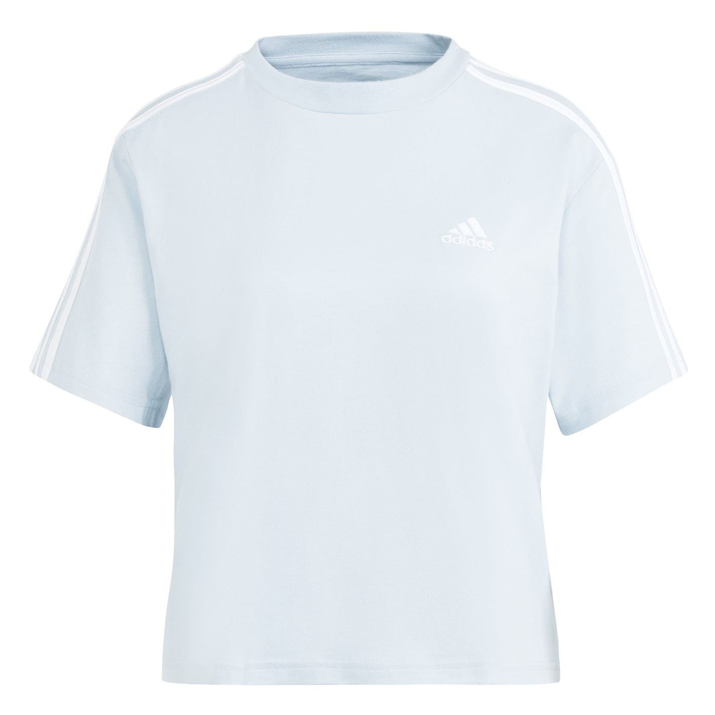 adidas Womens 3s Crop T-Shirt