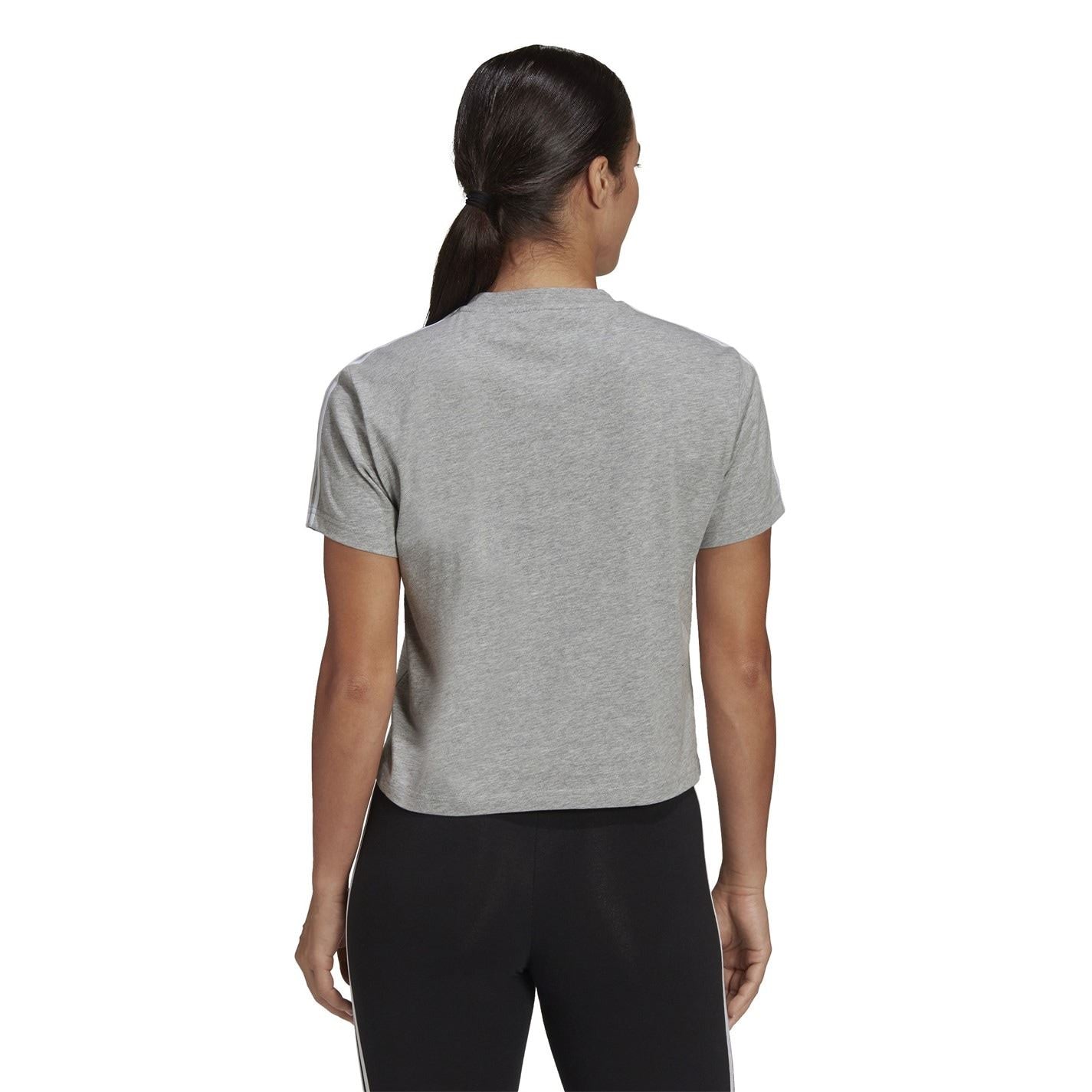 adidas Womens 3s Crop T-Shirt