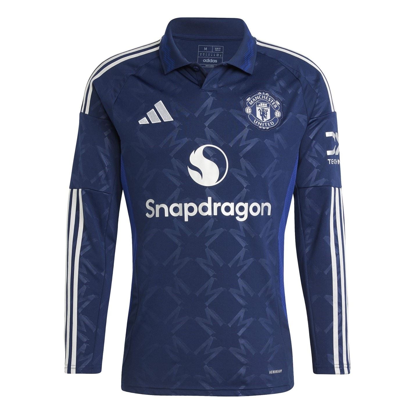 adidas Manchester United Away Long Sleeve Shirt Adults – Lovell Sports