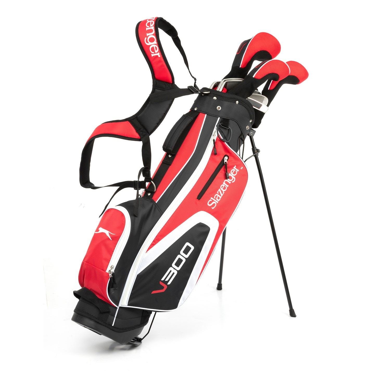 Slazenger Vs Golf Club Set With Stand Bag (graphite And Steel