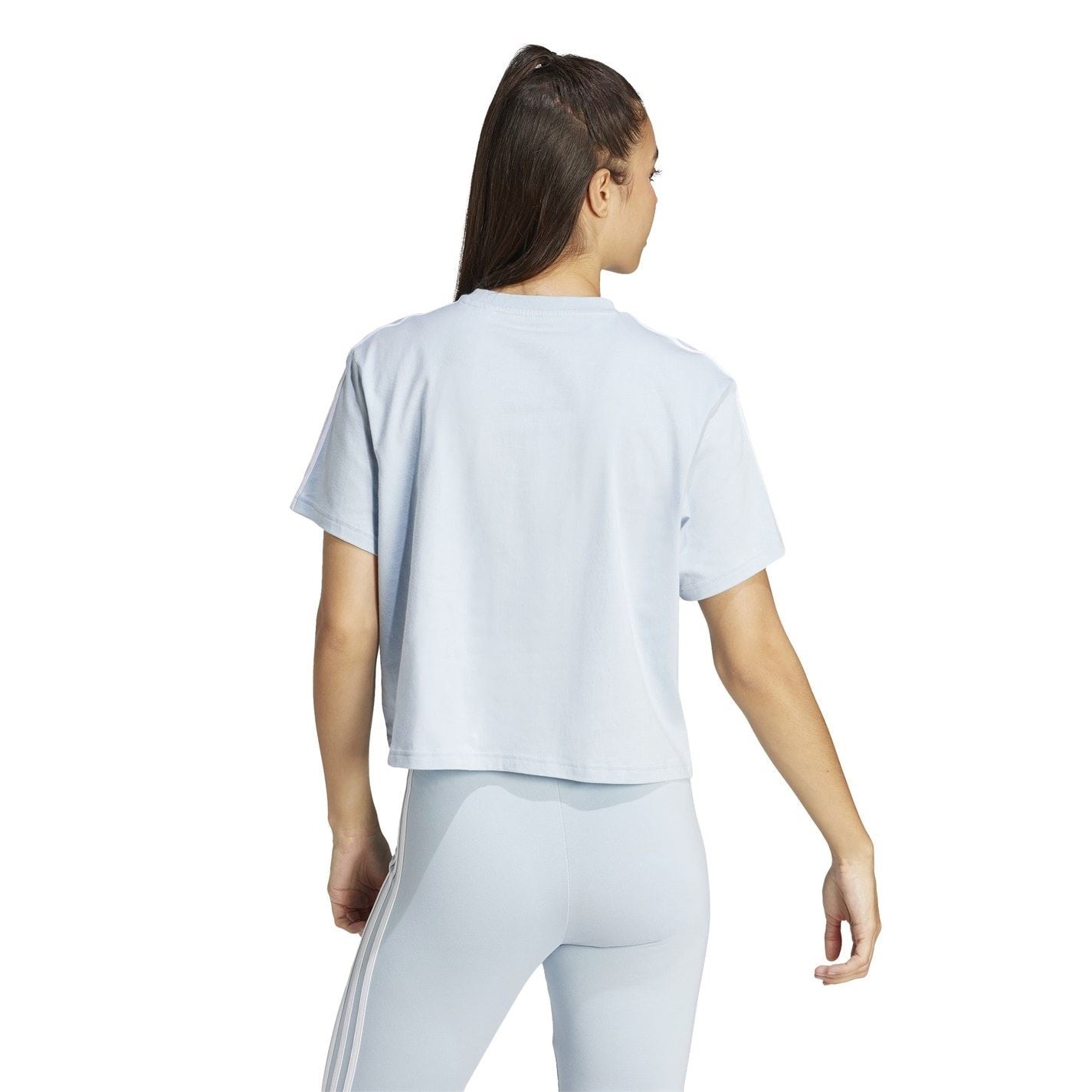 adidas Womens 3s Crop T-Shirt