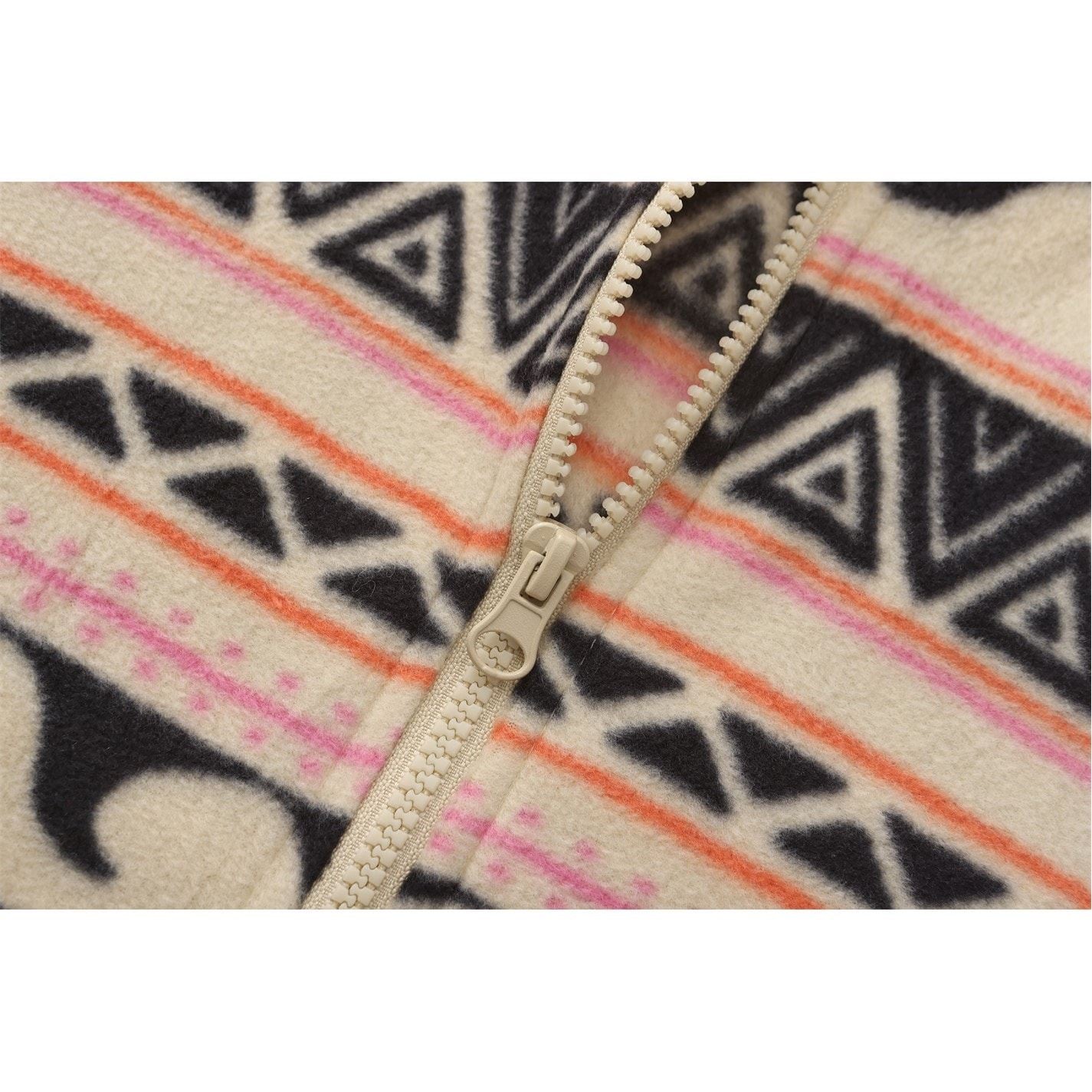 Gelert Womens Quarter Zip Hooded Fleece Top