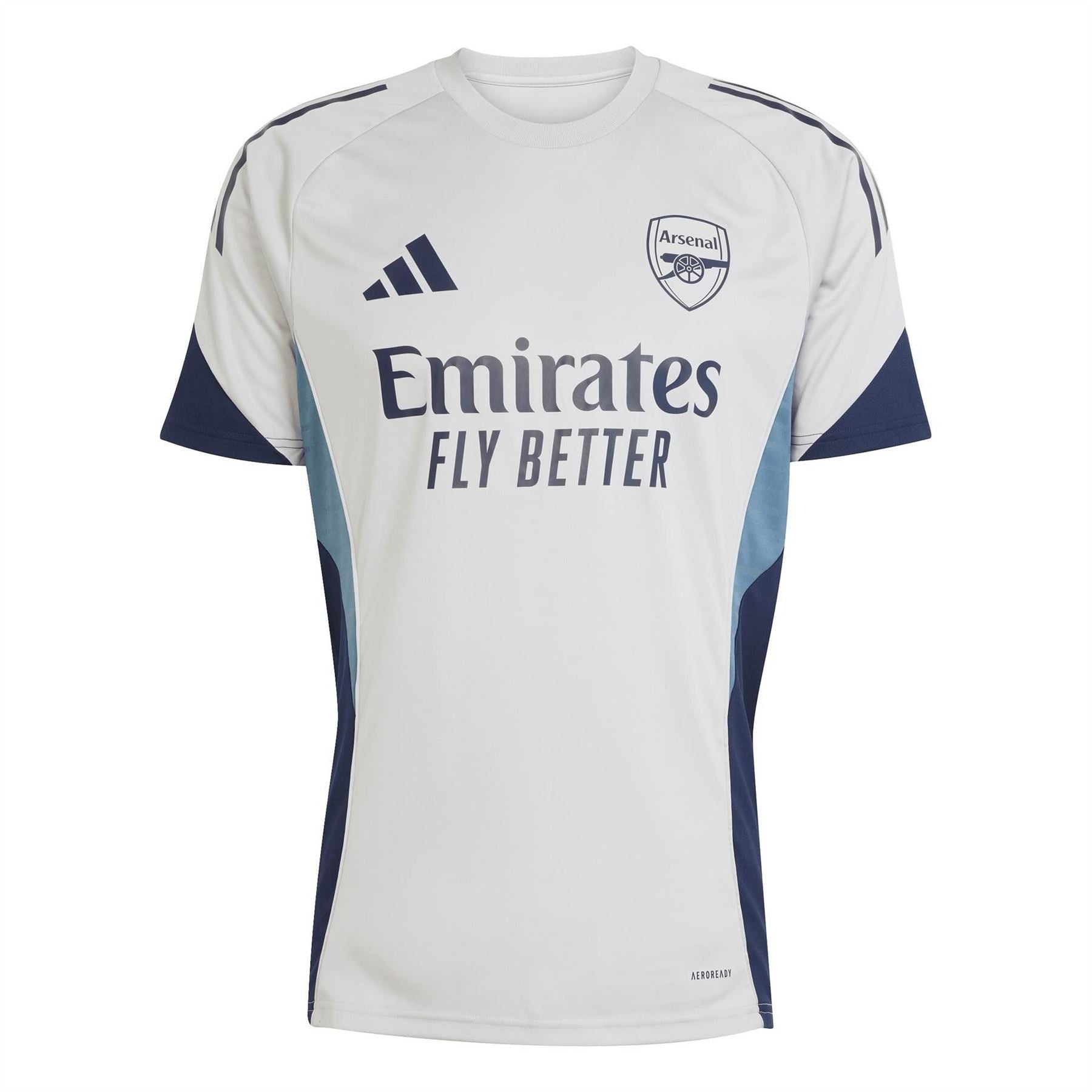adidas AFC Text Graphic Crew Neck Short Sleeve Jersey T-Shirt