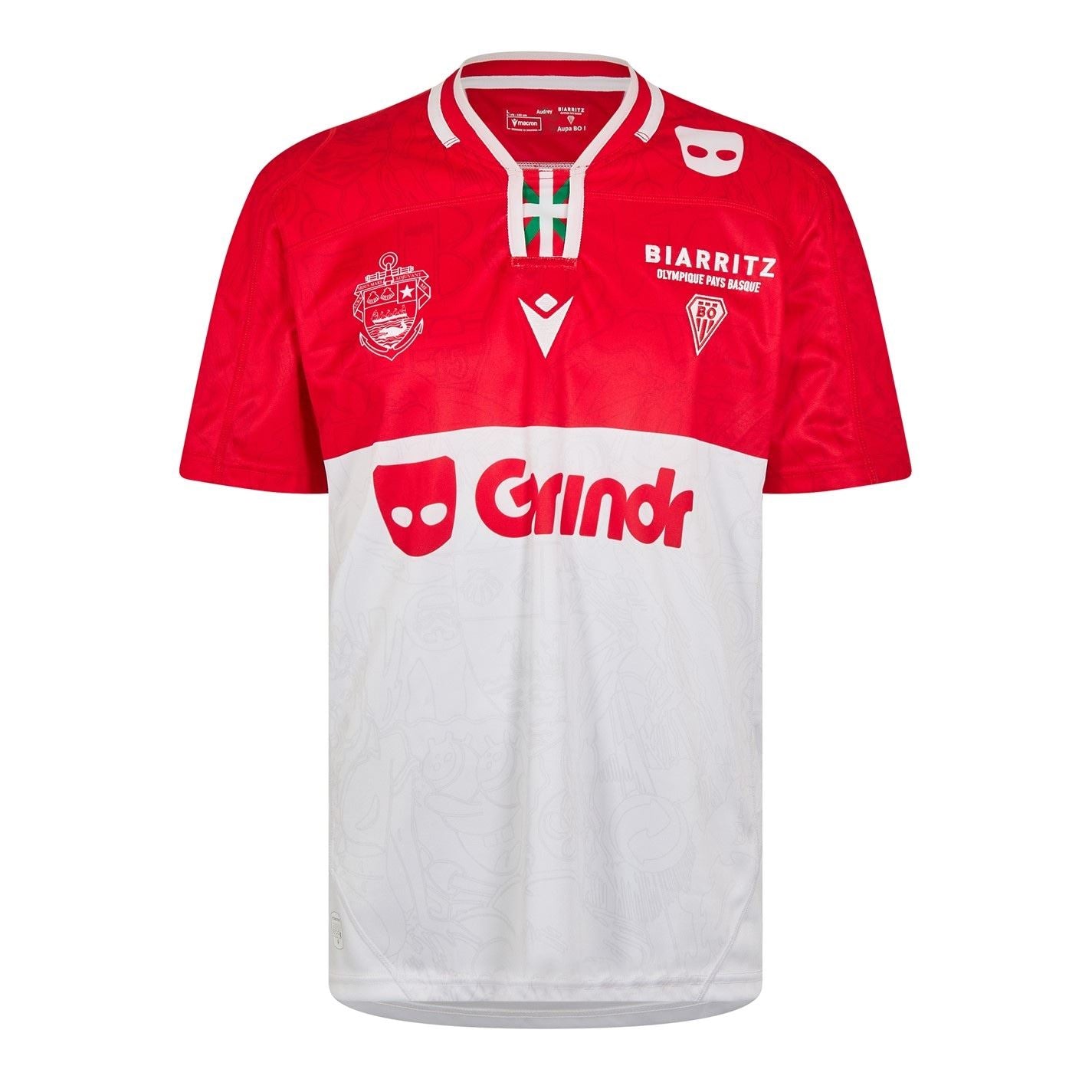 Maillot Rugby Biarritz Olympique – Adidas Home N°4 – Taille XXL – Très Bon état