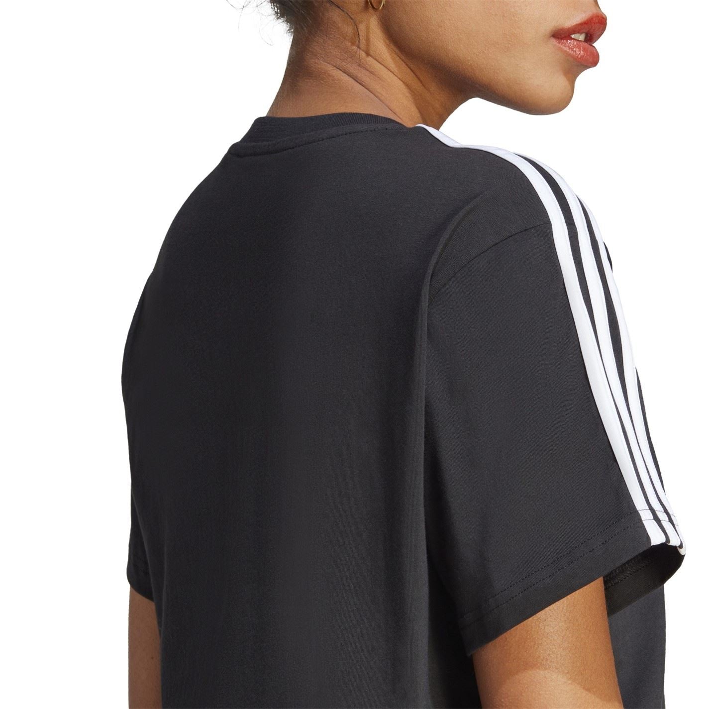 adidas Womens 3s Crop T-Shirt