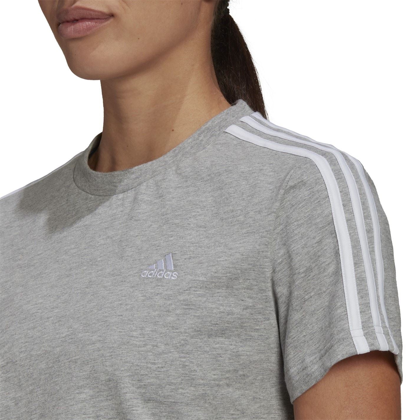 adidas Womens 3s Crop T-Shirt