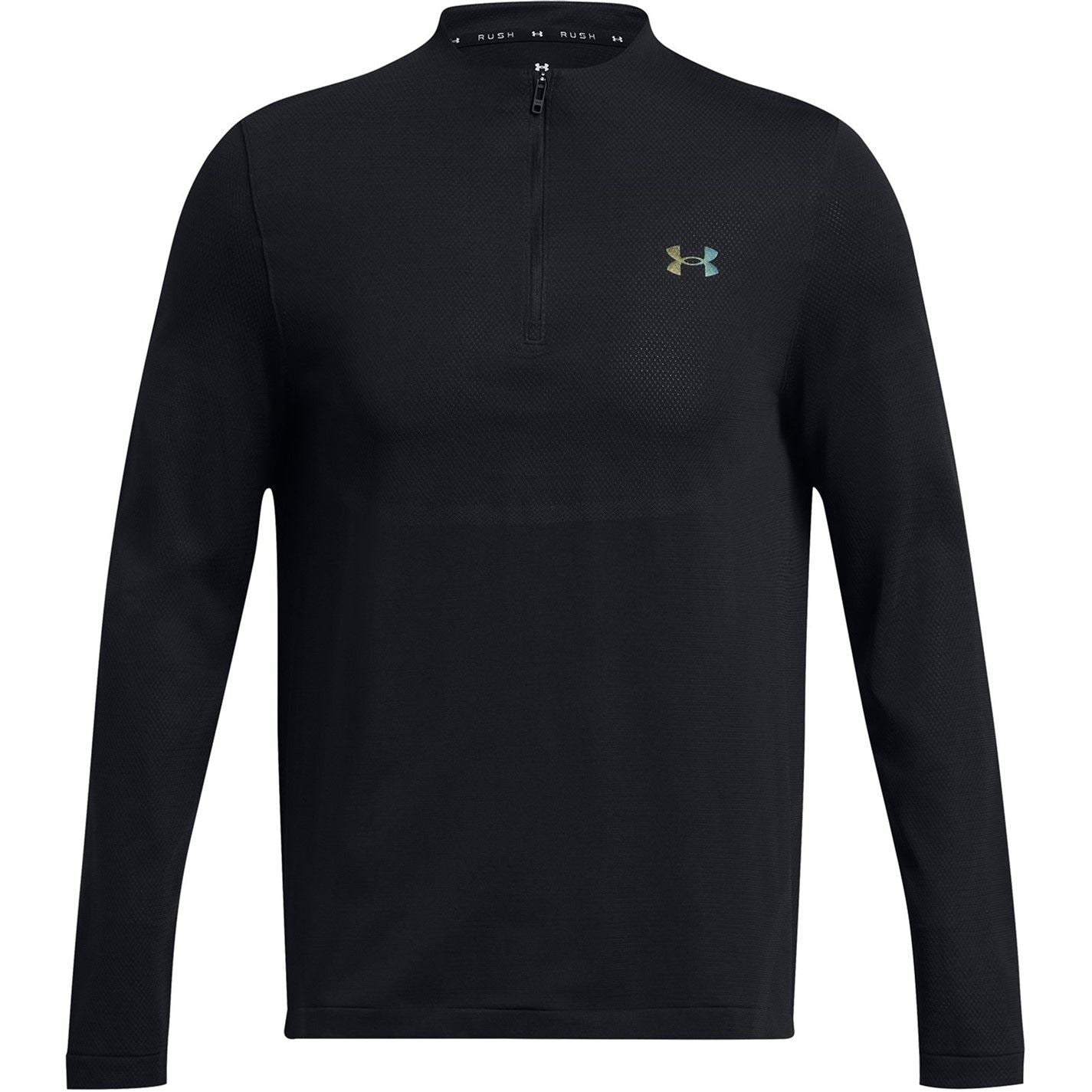 トップス At Last UNDER SHIRT Under Armour Zip Neck Long Sleeve Regular Fit T-Shirt – Lovell Sports