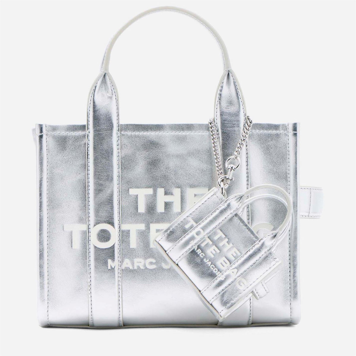Marc Jacobs Lth Nano Chrome Charm