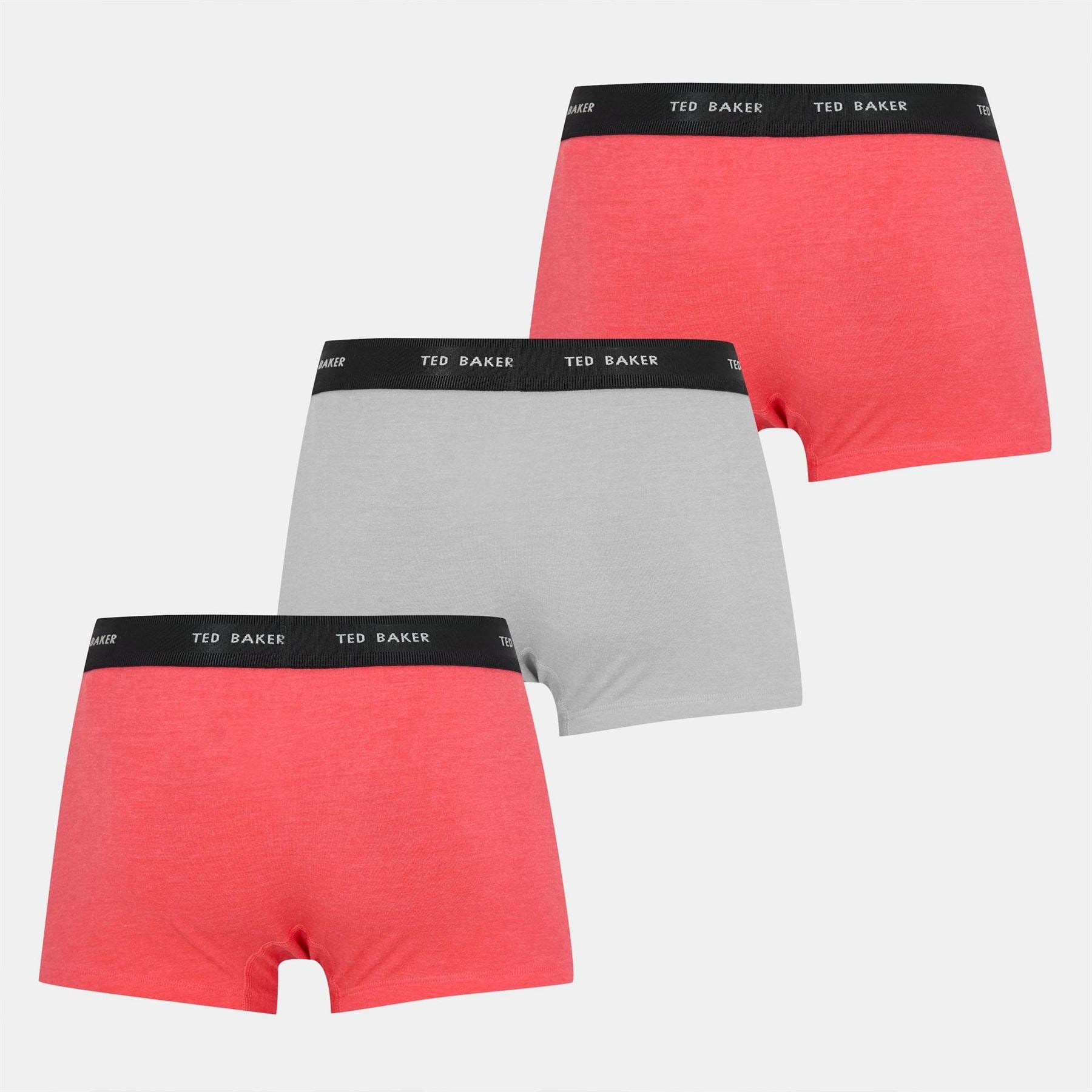 Ted Baker 3 Pack Plain Design Boxer Brief