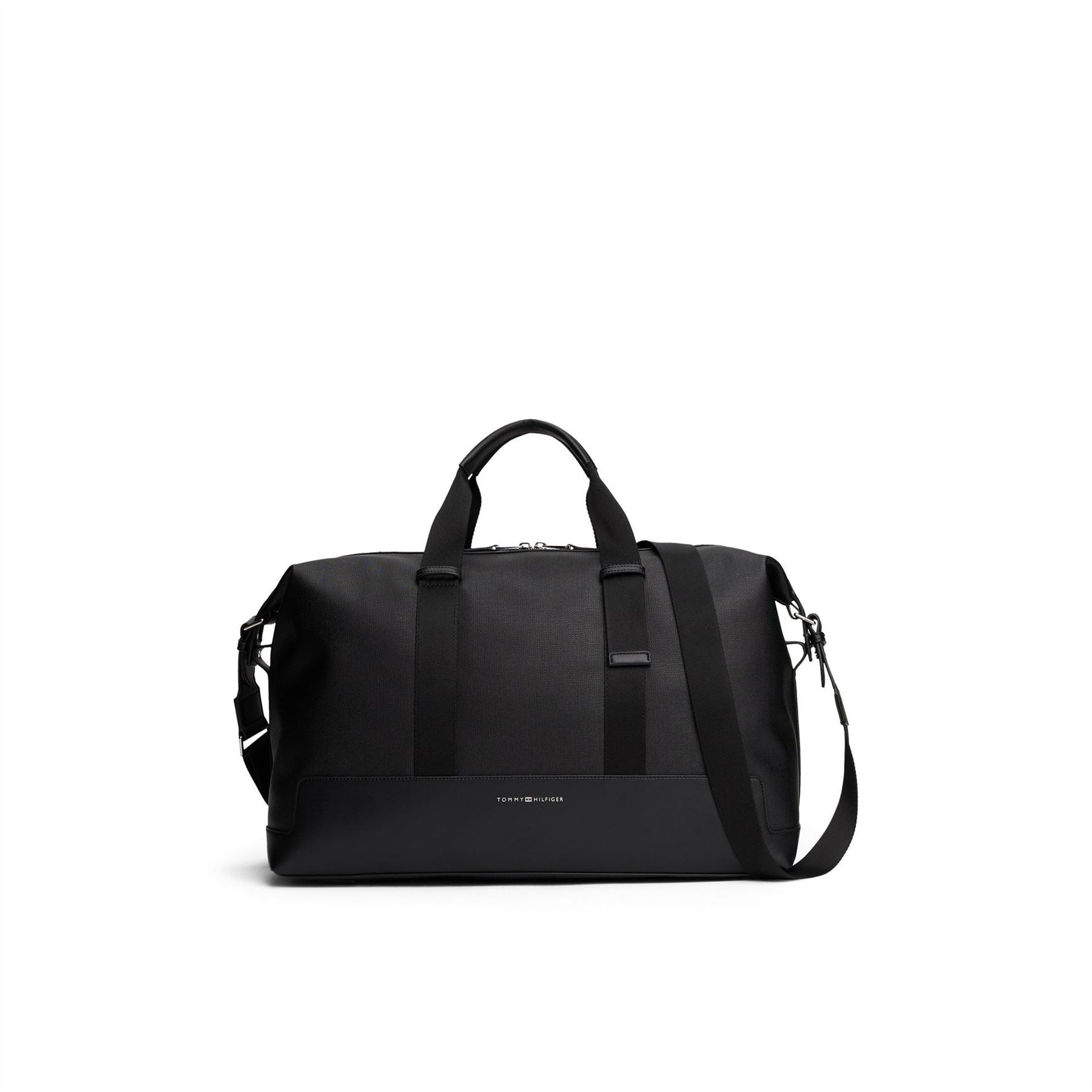 Tommy Hilfiger Rectangle Shape Duffle Bag with Embossed Logo