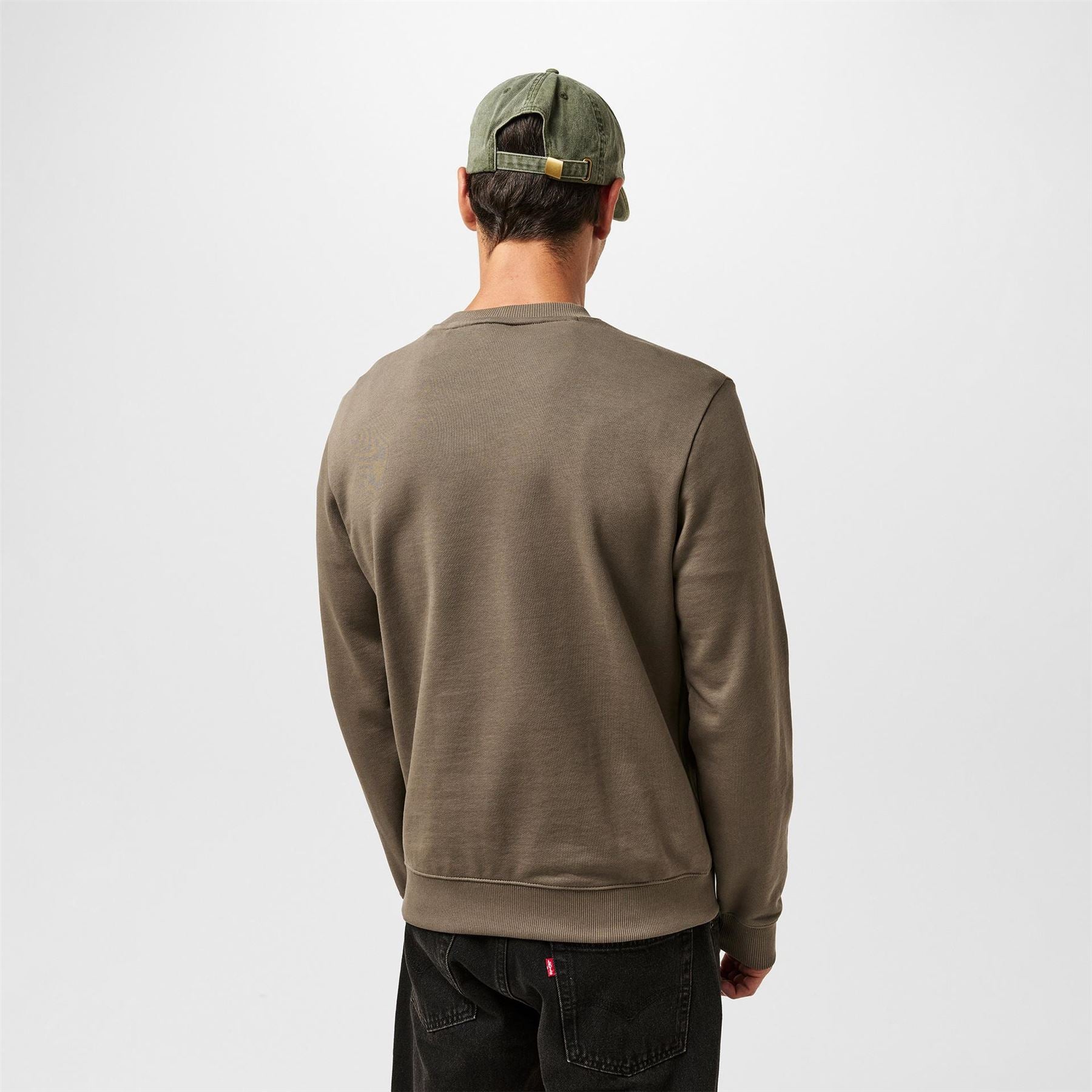 Hugo HUGO Long Sleeve Contemporary Sweatshirt   Crew Neck (Diragol)