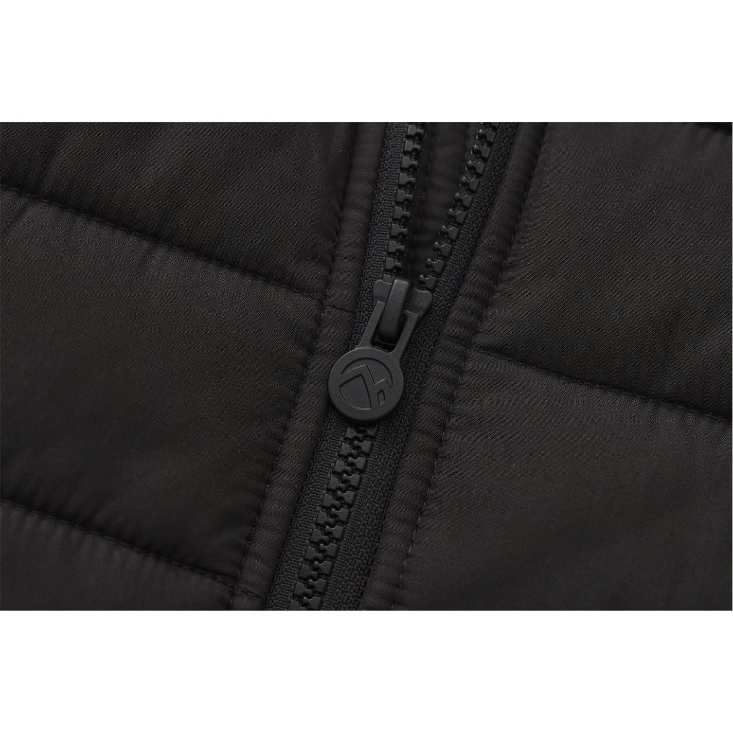 Gelert Hooded Quilted Long Sleeve Insulated Puffer Jacket