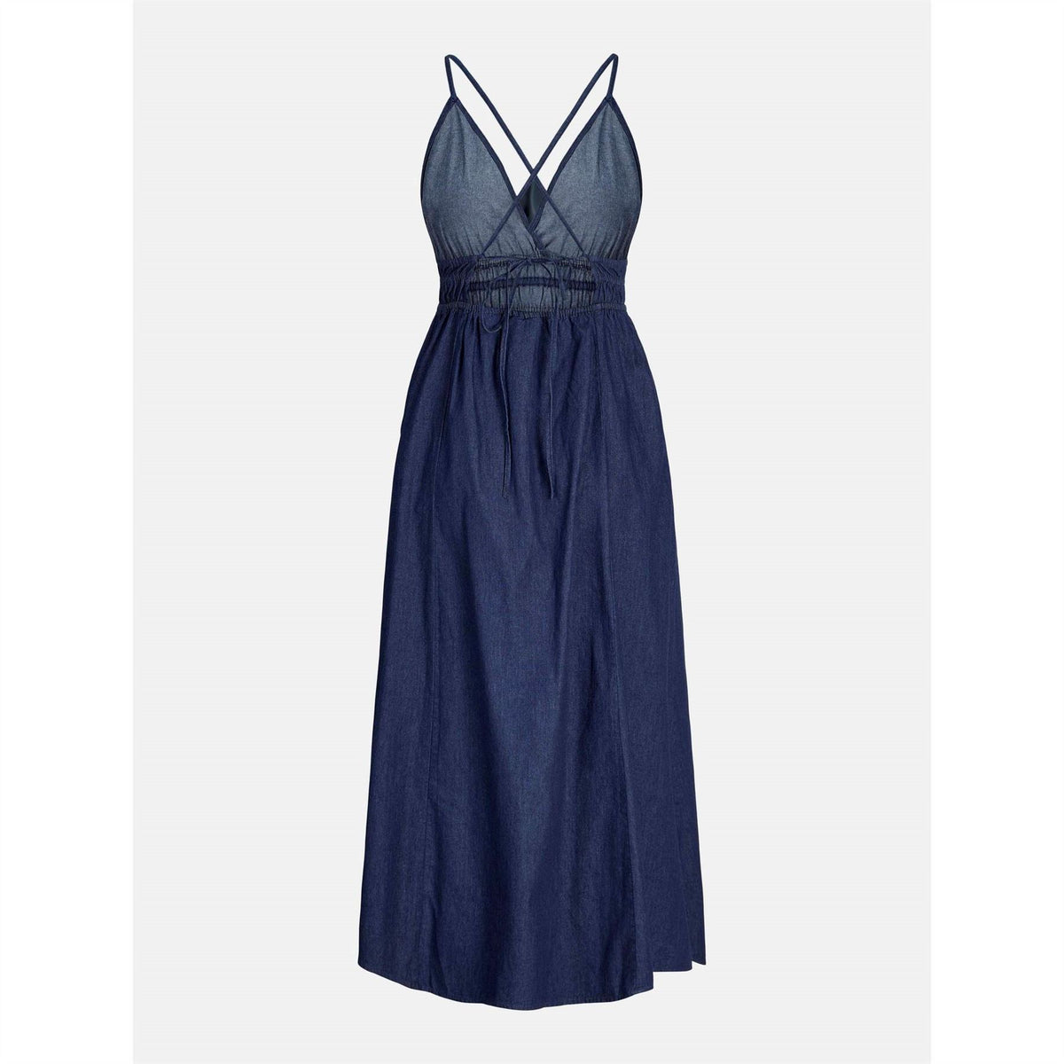JJXX Chambrey V-Neck Sleeveless Midi Sun Dress