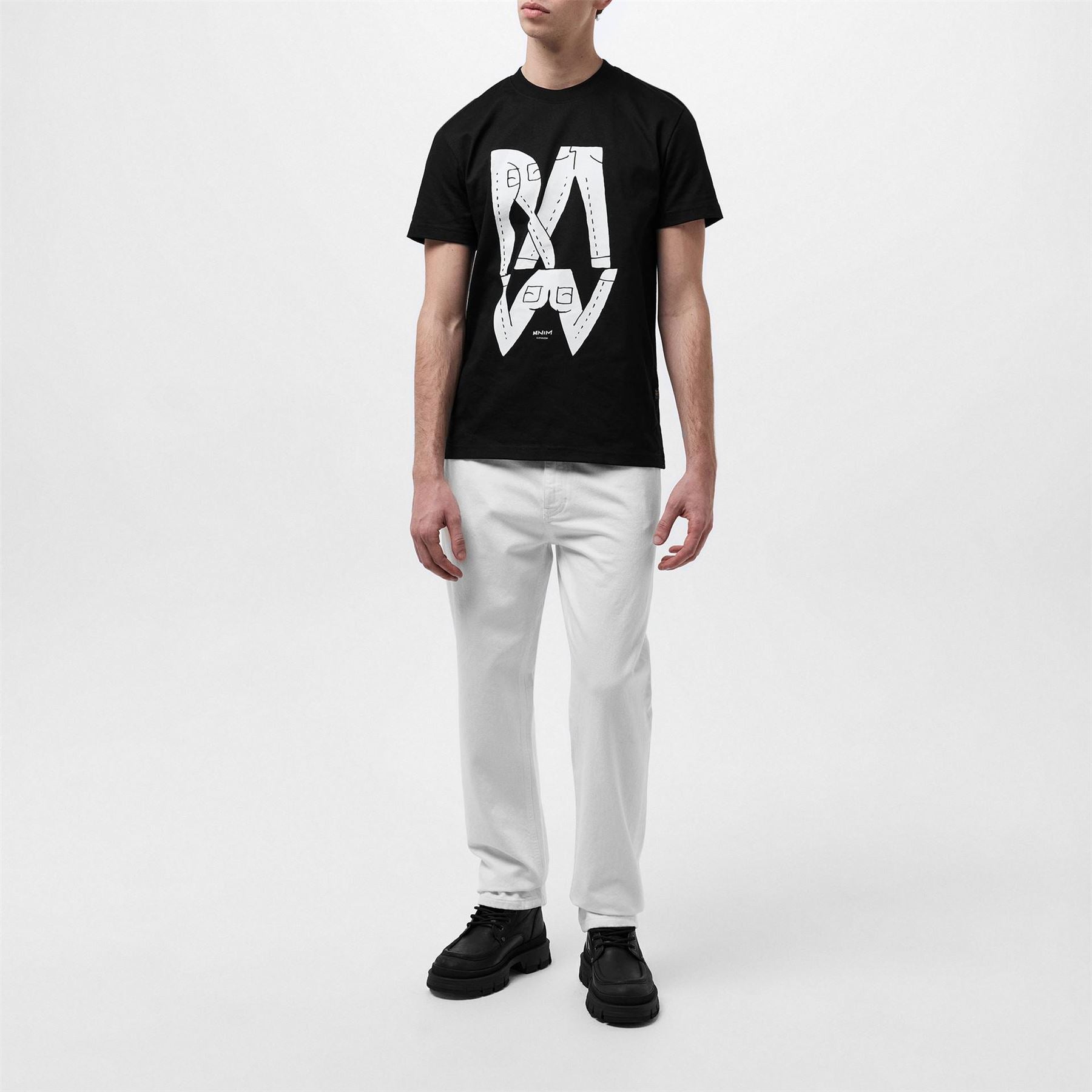 G Star Denim Illustration T-Shirt