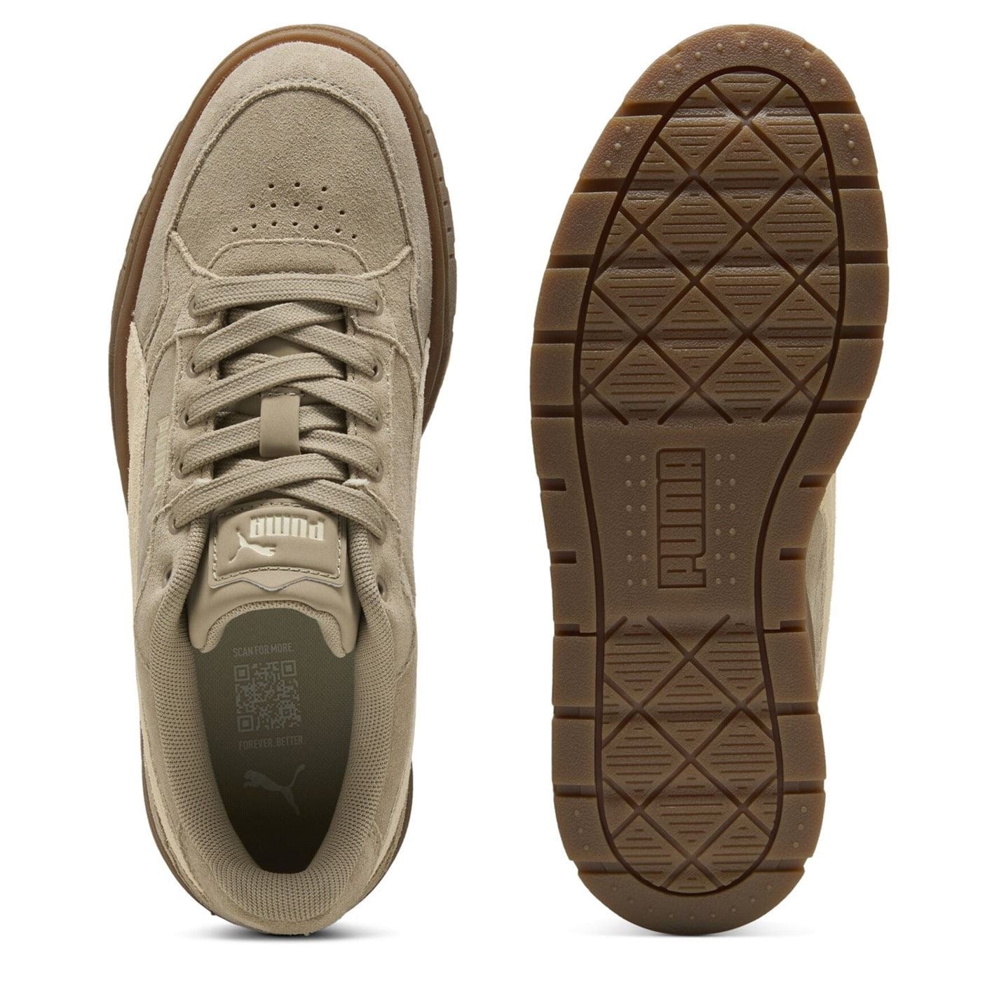 Puma Womens Karmen Ii Idol Suede Low Top Trainers