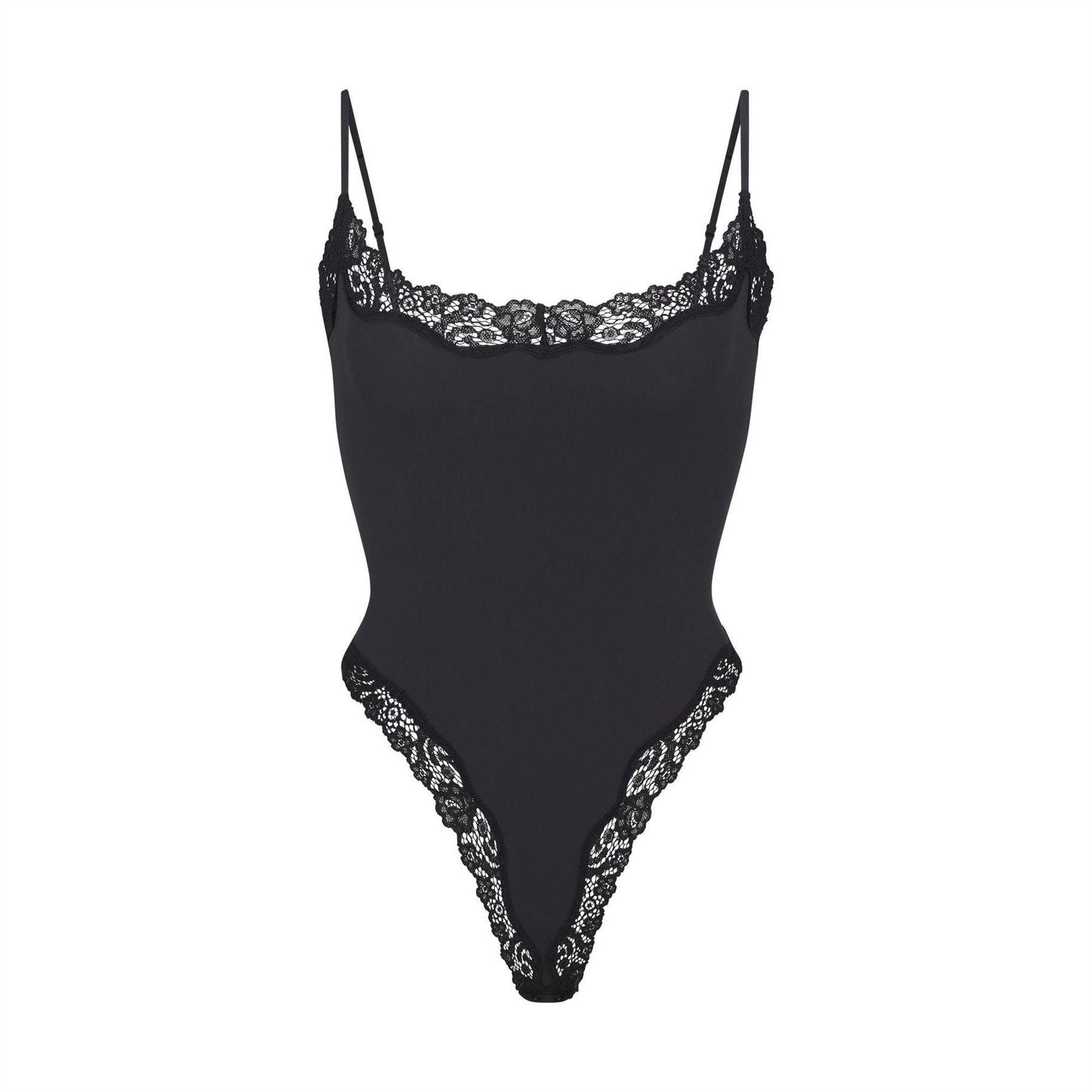 SKIMS Womens Fits Everybody Lace Cami Bodysuit
