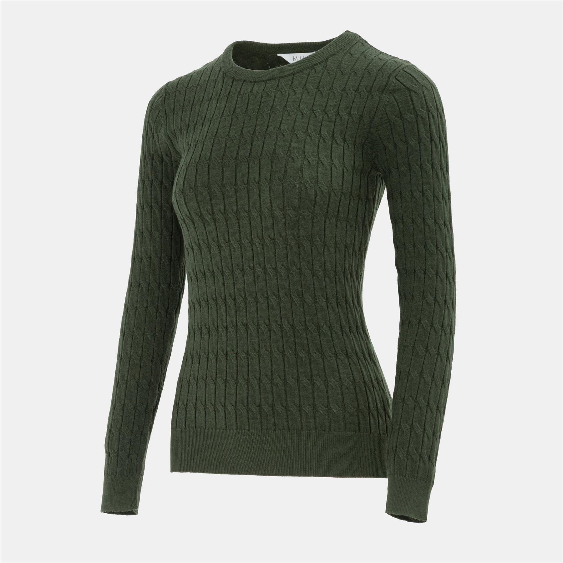 Miso Womens Baby Cable Jumper