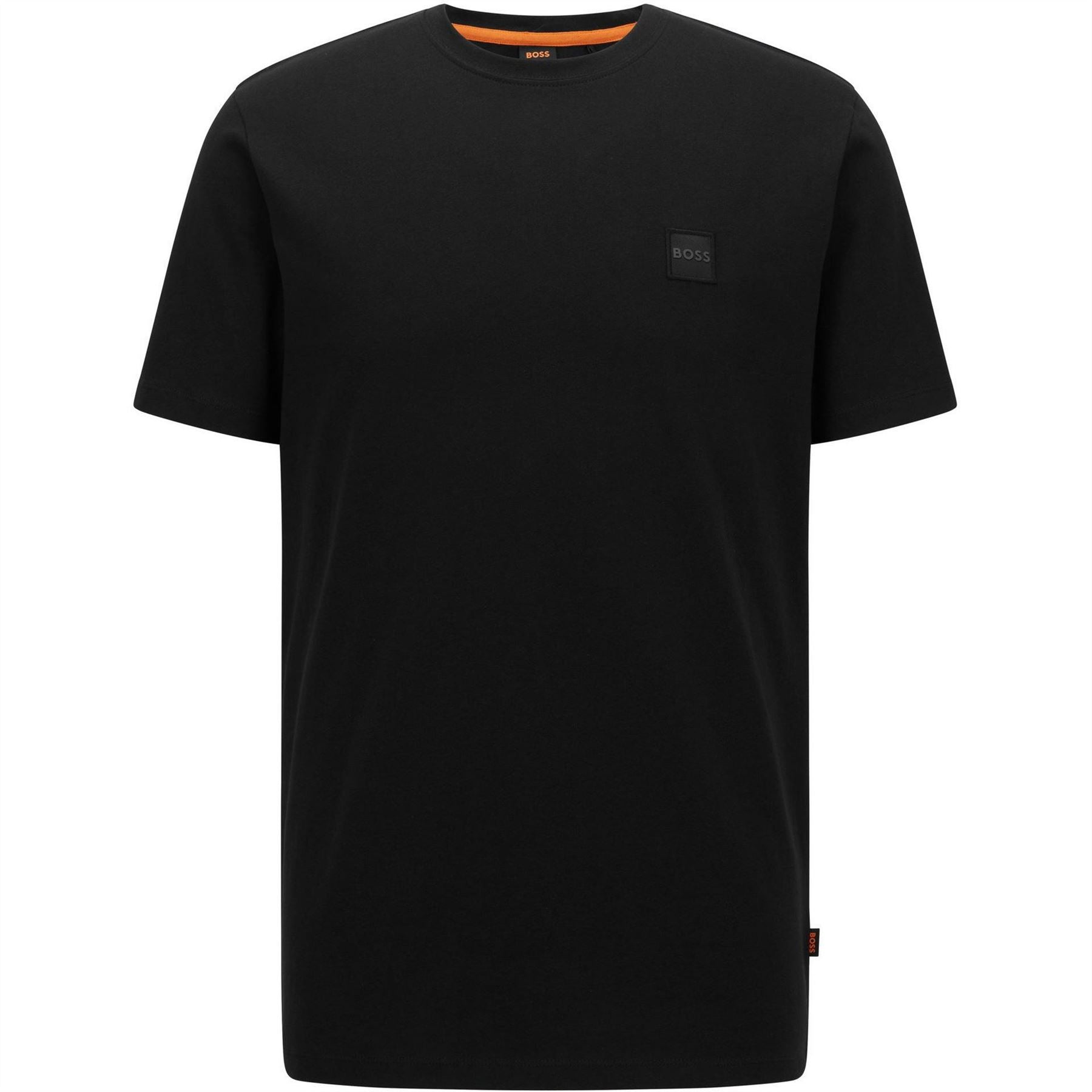 Boss BOSS ORANGE Tales T Shirt with Logo Patch Premium Cotton
