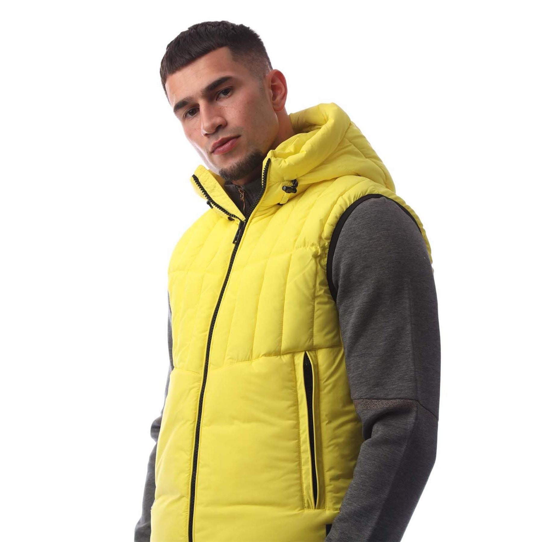 Boss Cashton Hooded Solid Patterned Gilet
