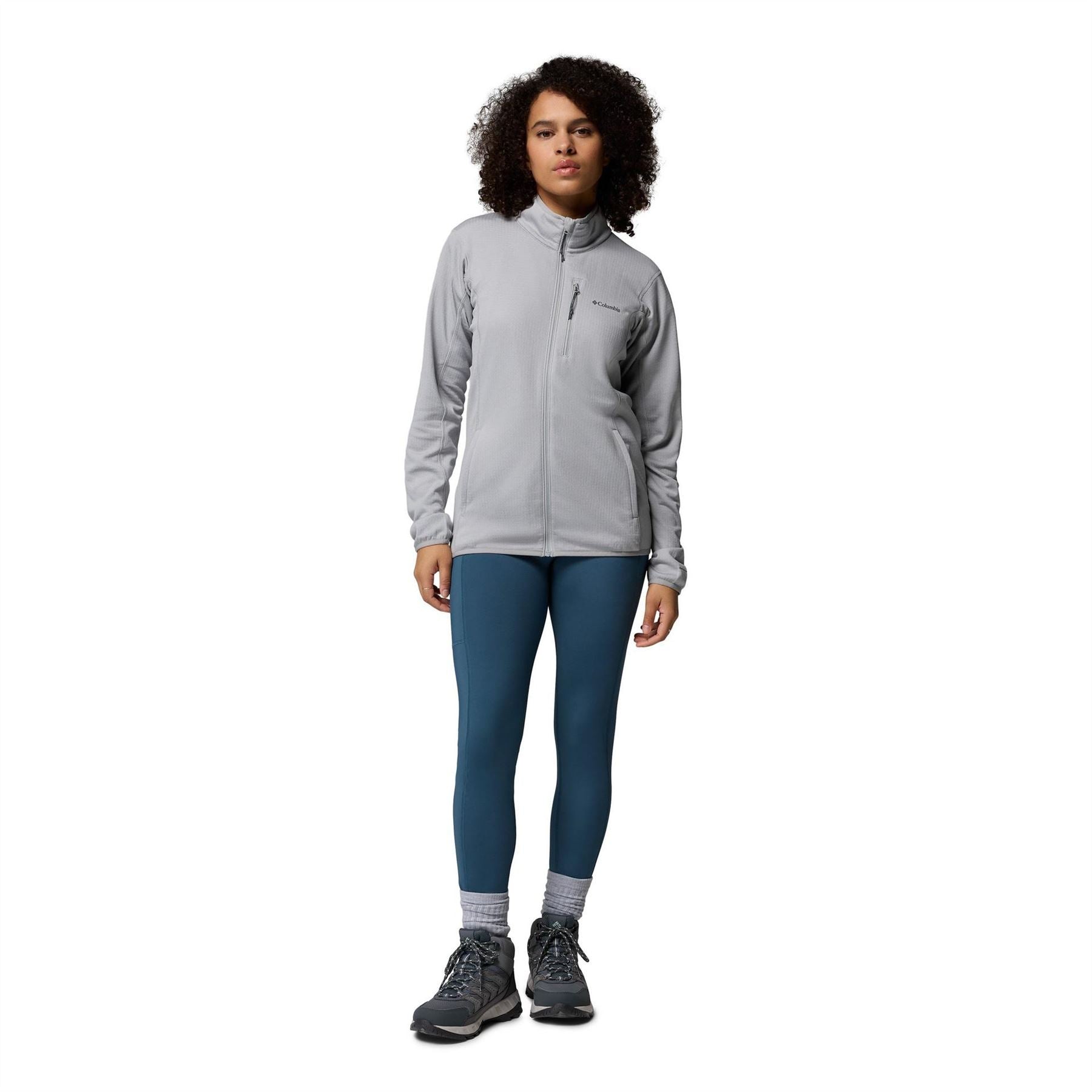 Columbia Hike™ Grid Fleece Fullzip