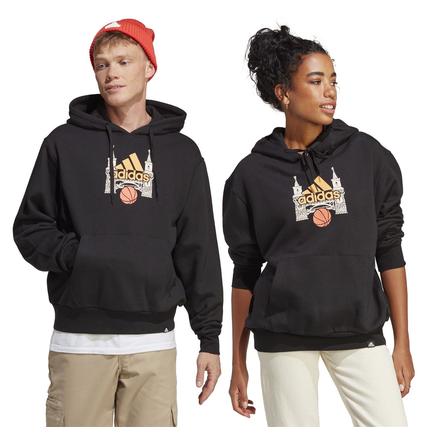 adidas Hooded Regular Fit Sweatshirt