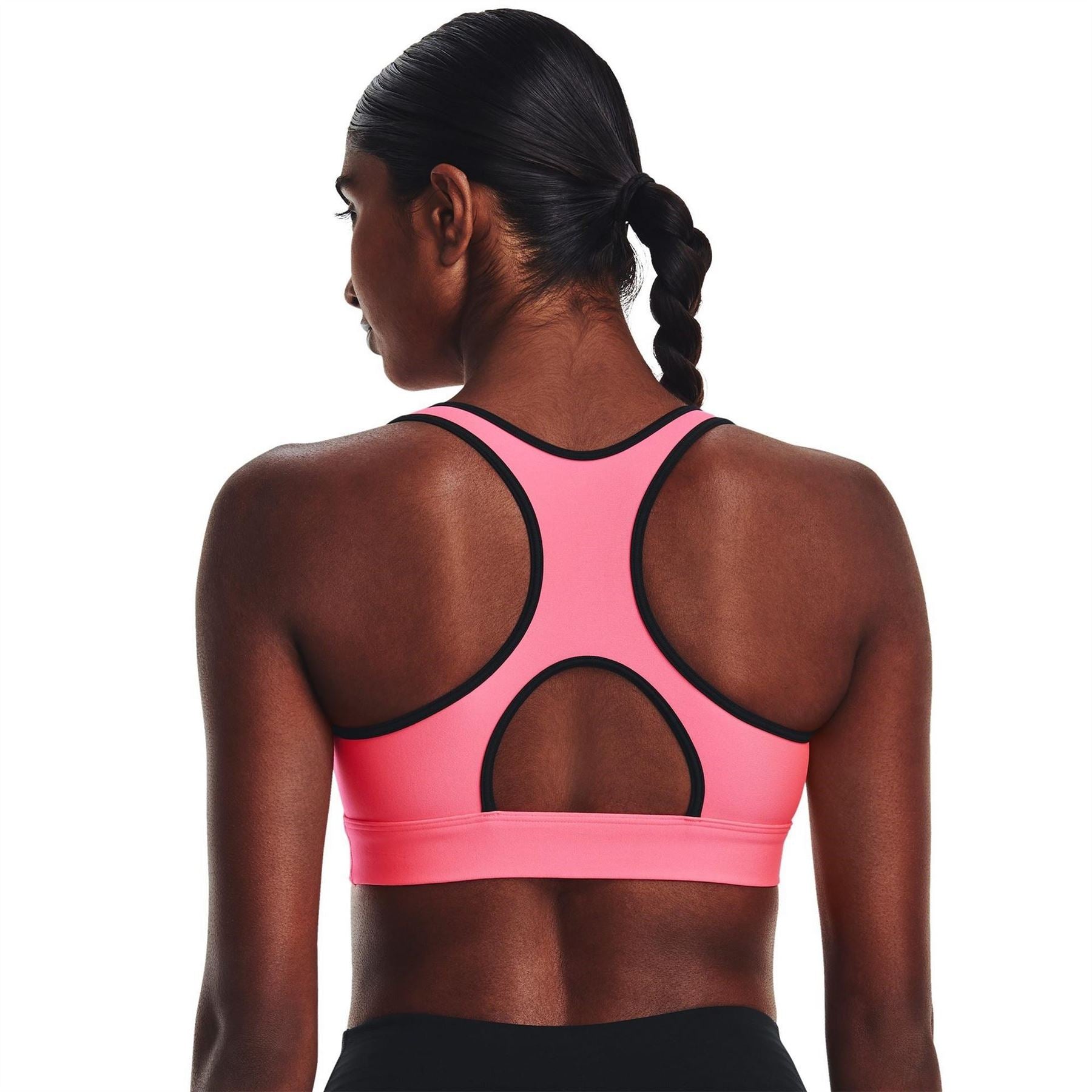 Under Armour Womens Heatgear Armour Mid Padless Sports Bra