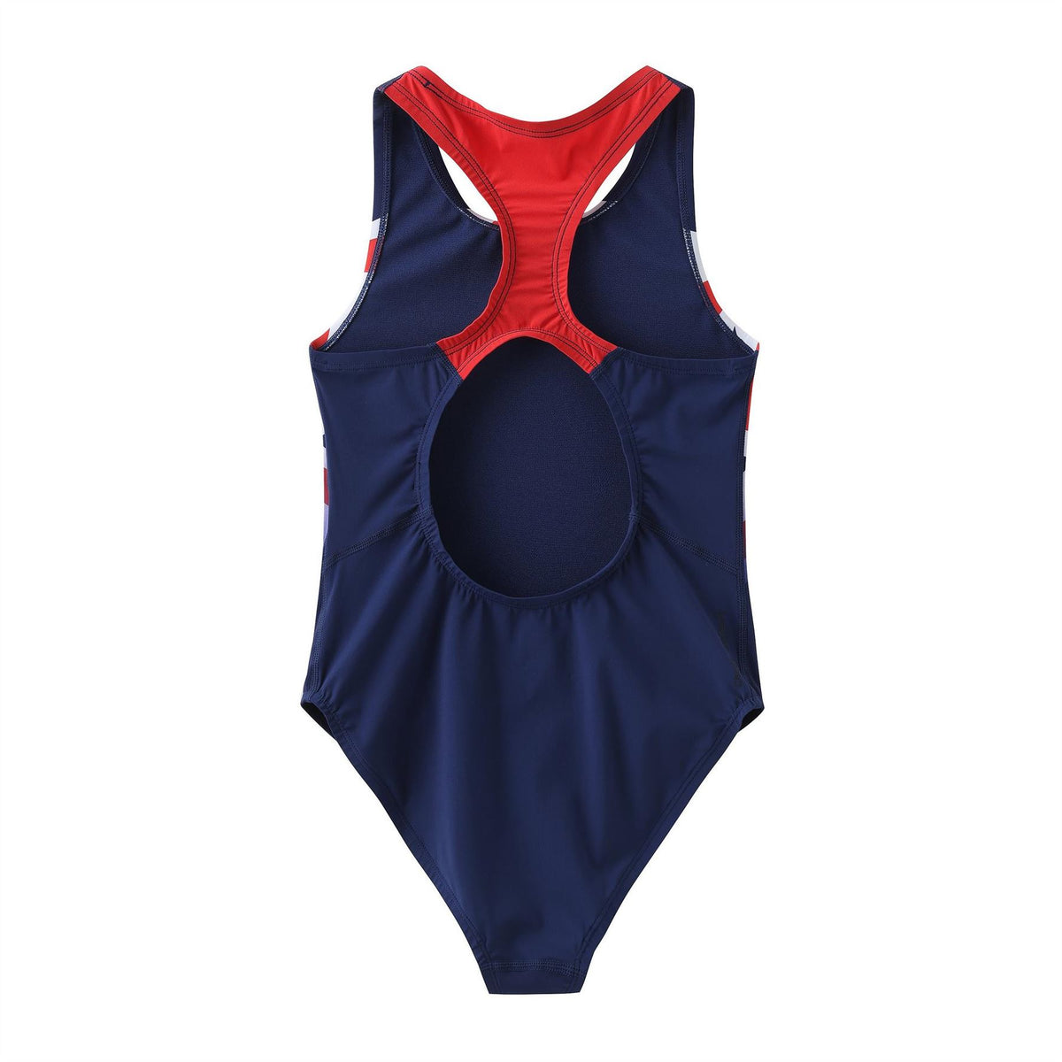 Slazenger Union Jack Racer Back One Piece Swimsuit