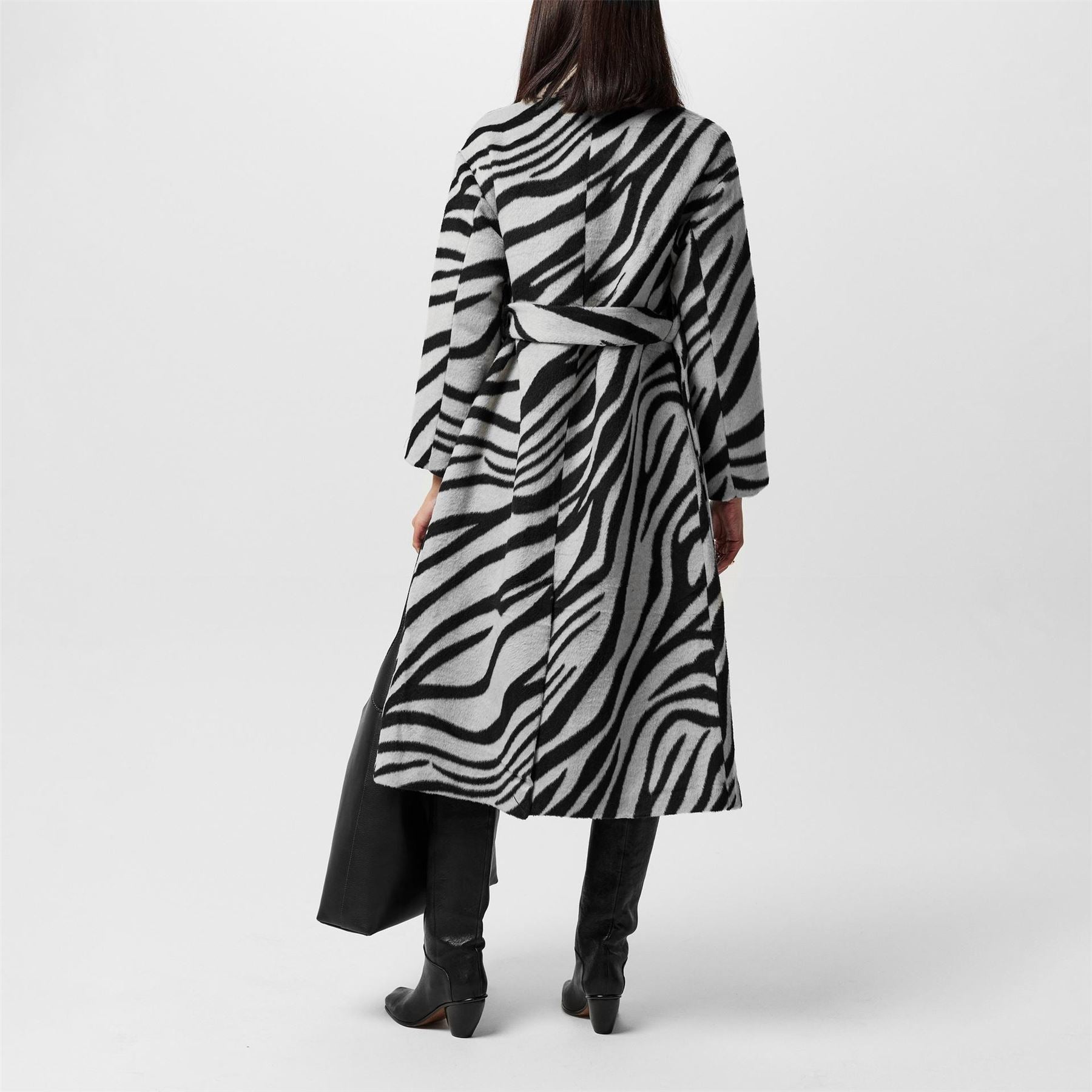 French Connection Belted Relaxed Fit Coat