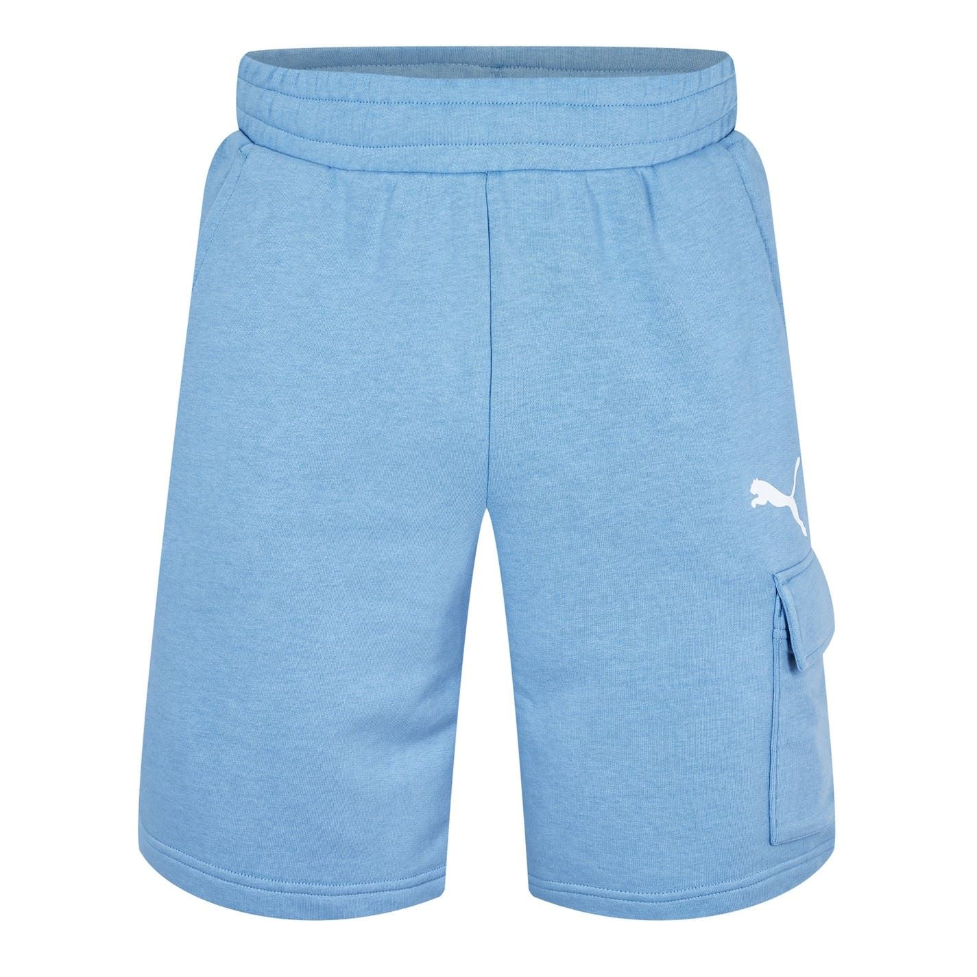 Puma Logo Print Cargo Shorts