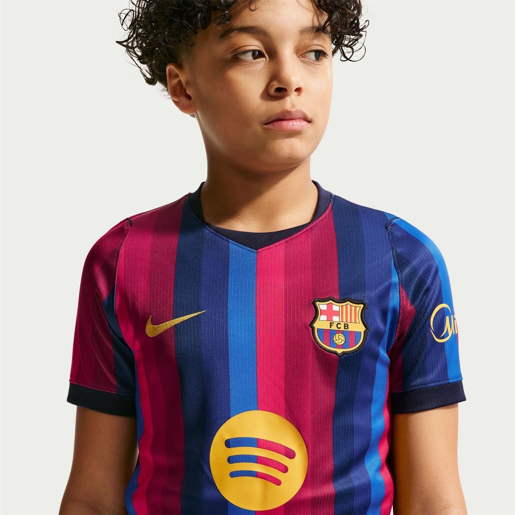 Nike Barcelona Home Shirt 2026 27 Juniors