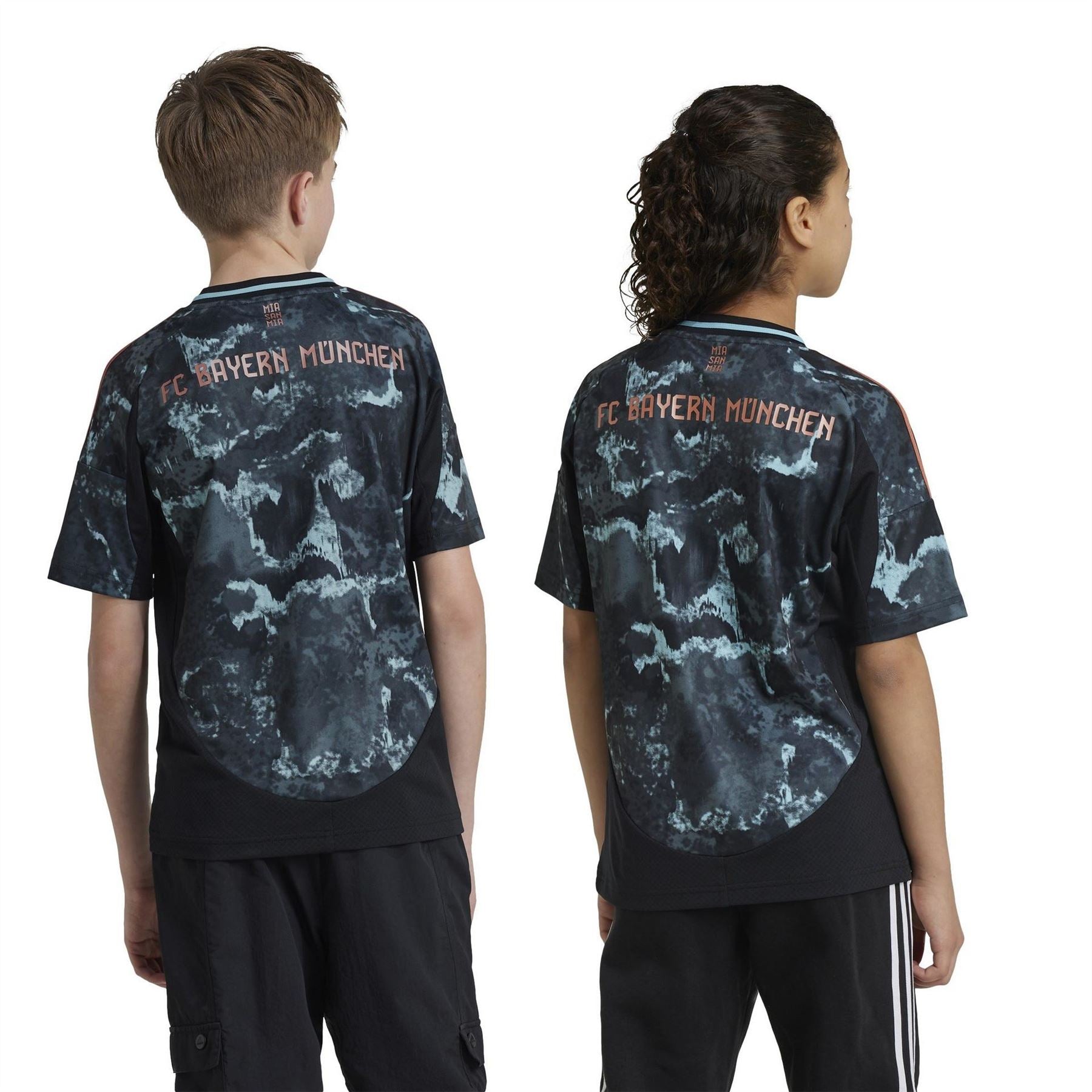 adidas Bayern Munich Away Shirt 2024 2025 Juniors