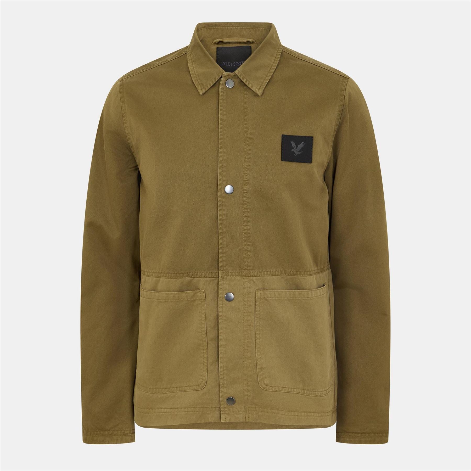Lyle and Scott Collared Neck Regular Fit Chore Coat