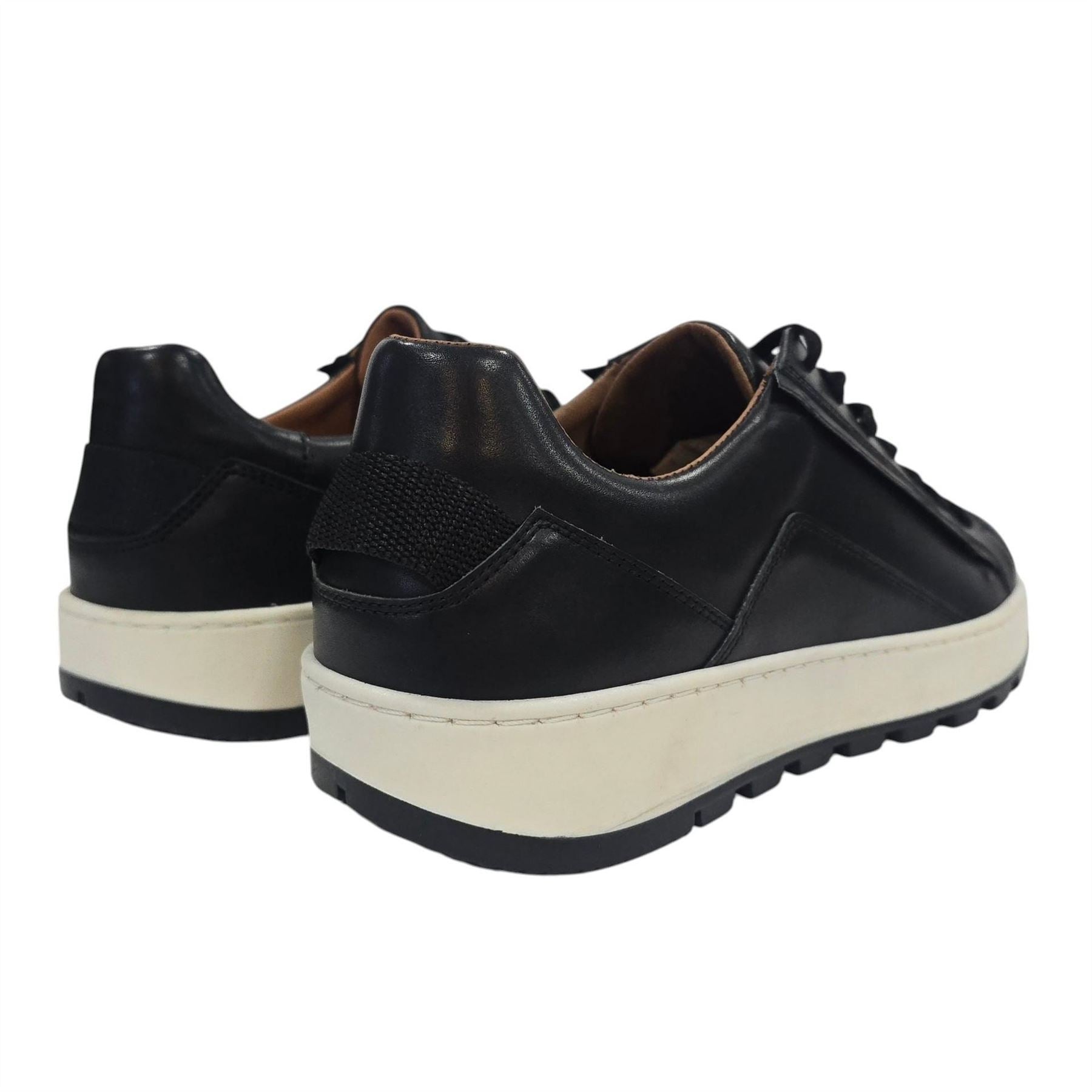 Deakins Gilmore Leather Lace Up Cloudfoam Low Top Trainers