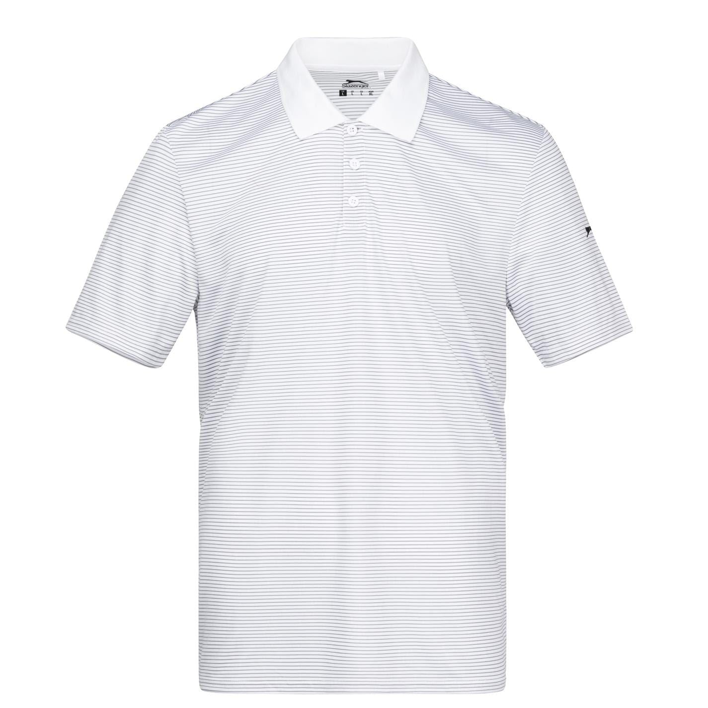 Slazenger Mens Micro Stripe Golf Polo Shirt