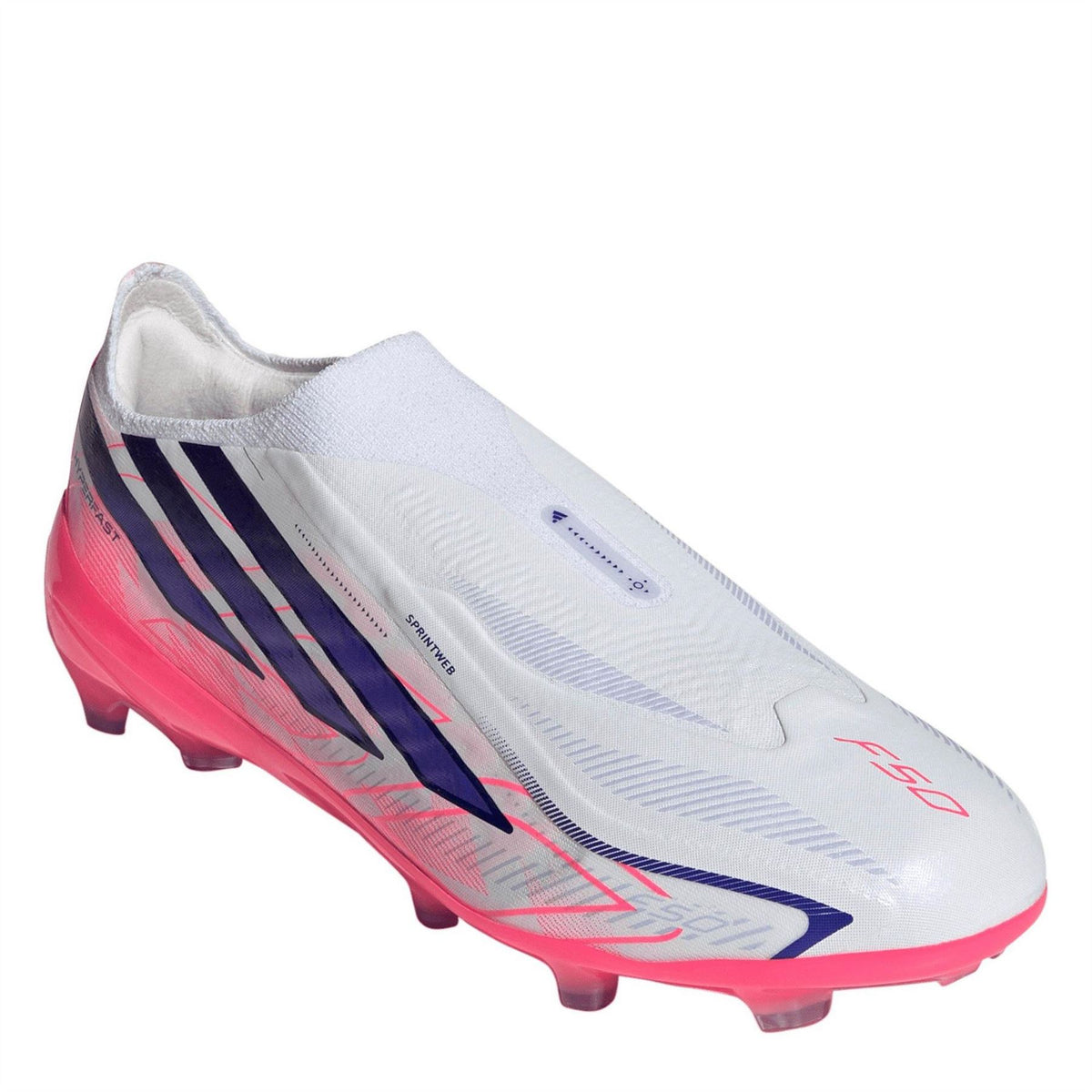 adidas Hyperfast Elite Laceless Firm Ground Football Boots Juniors