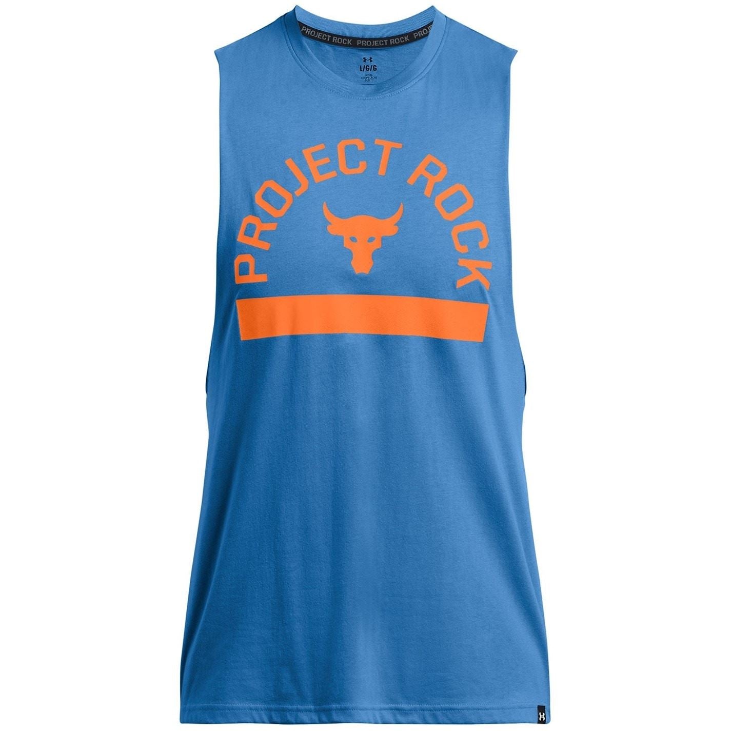 Under Armour Mens Armour Ua Pjt Rck Payoff Graphic Sl T-Shirt