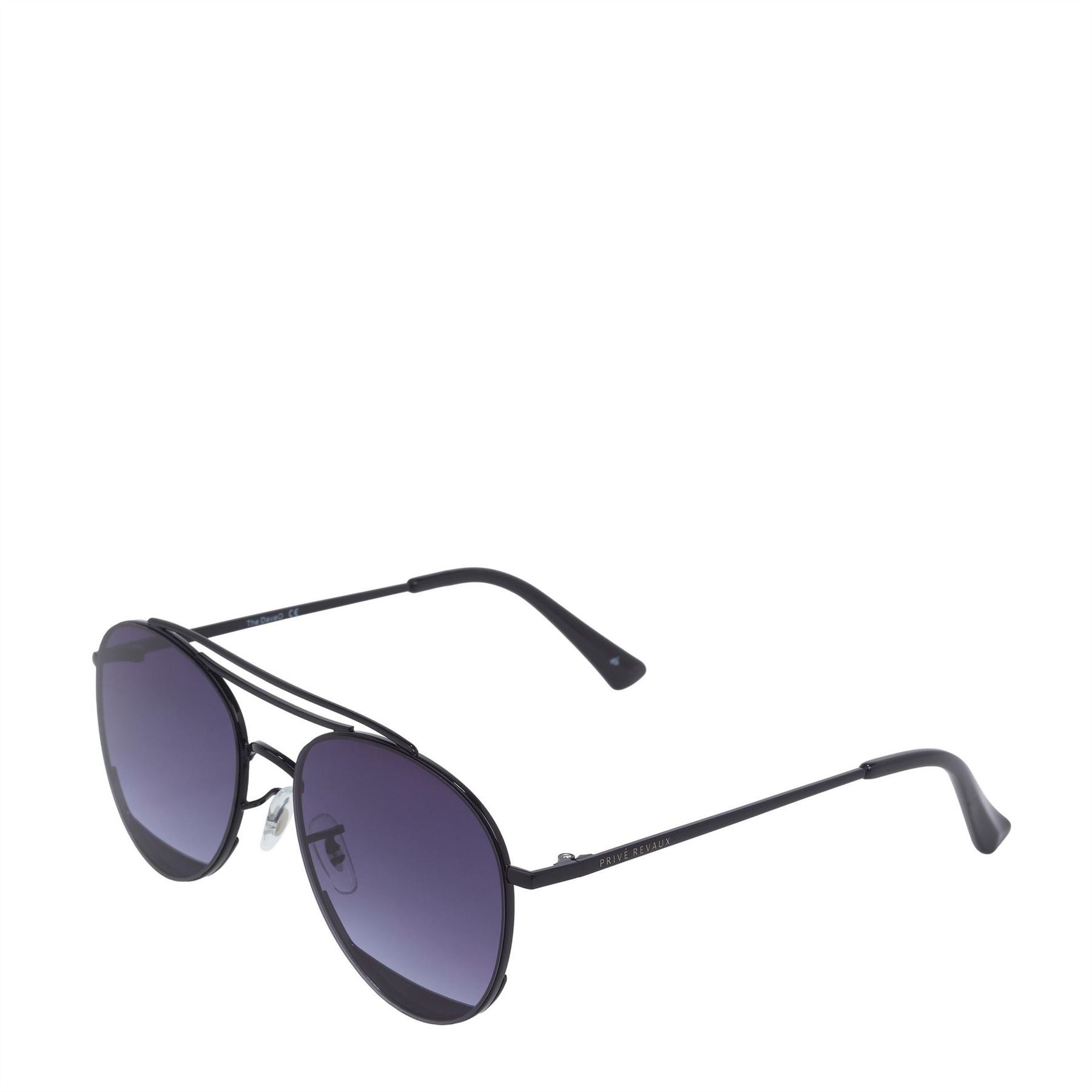 Prive Revaux R The Dave Aviator Double Bridge Sunglasses