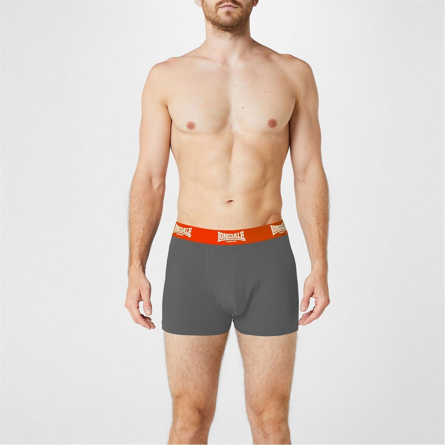 Lonsdale Mens 2 Pack Trunk