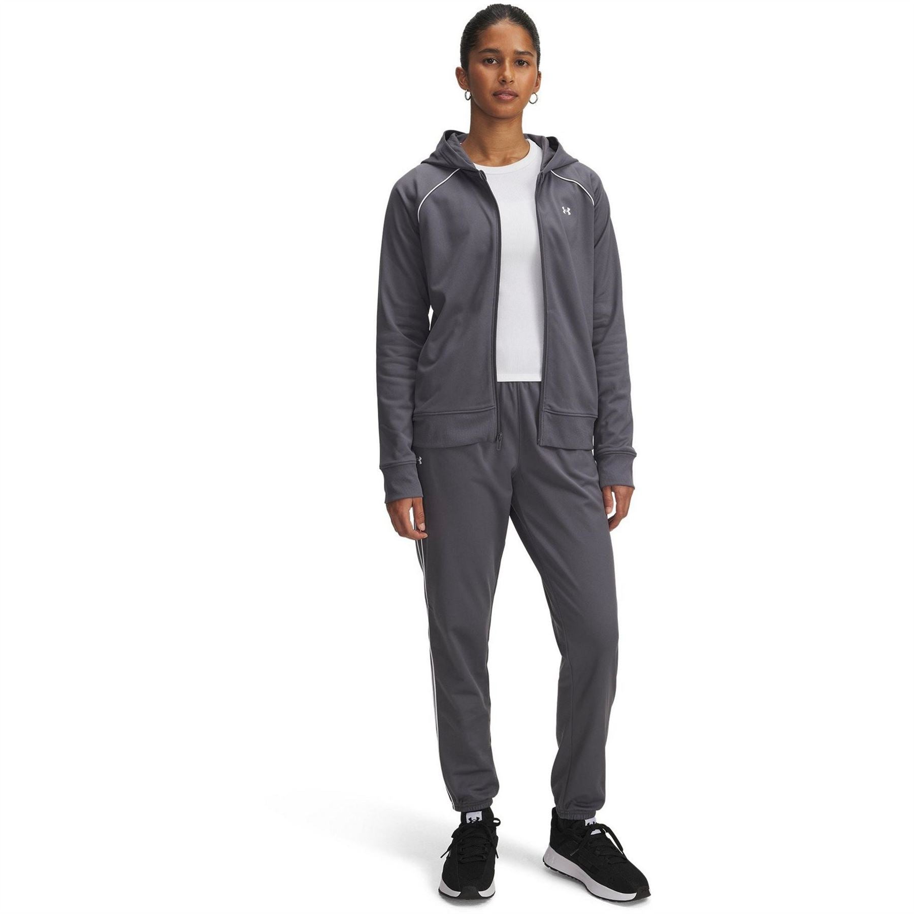 Under Armour Rival Tricot Hood Full Tracksuit