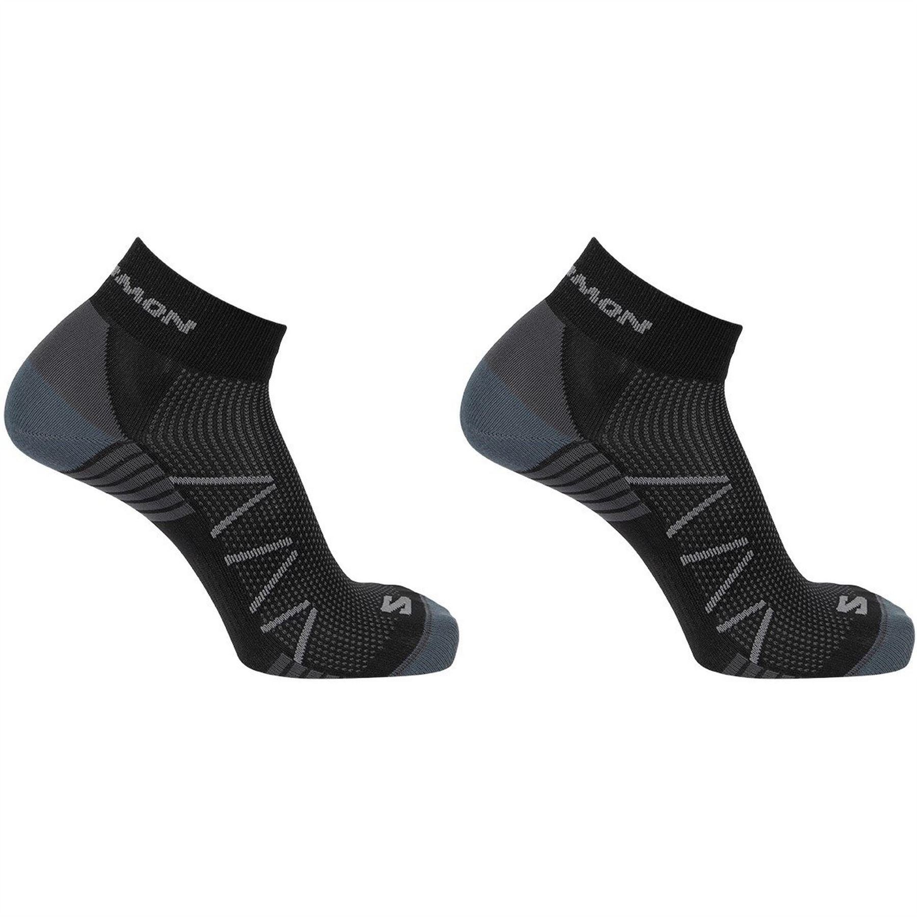 Salomon Quarter 2 Pack Running Socks Mens