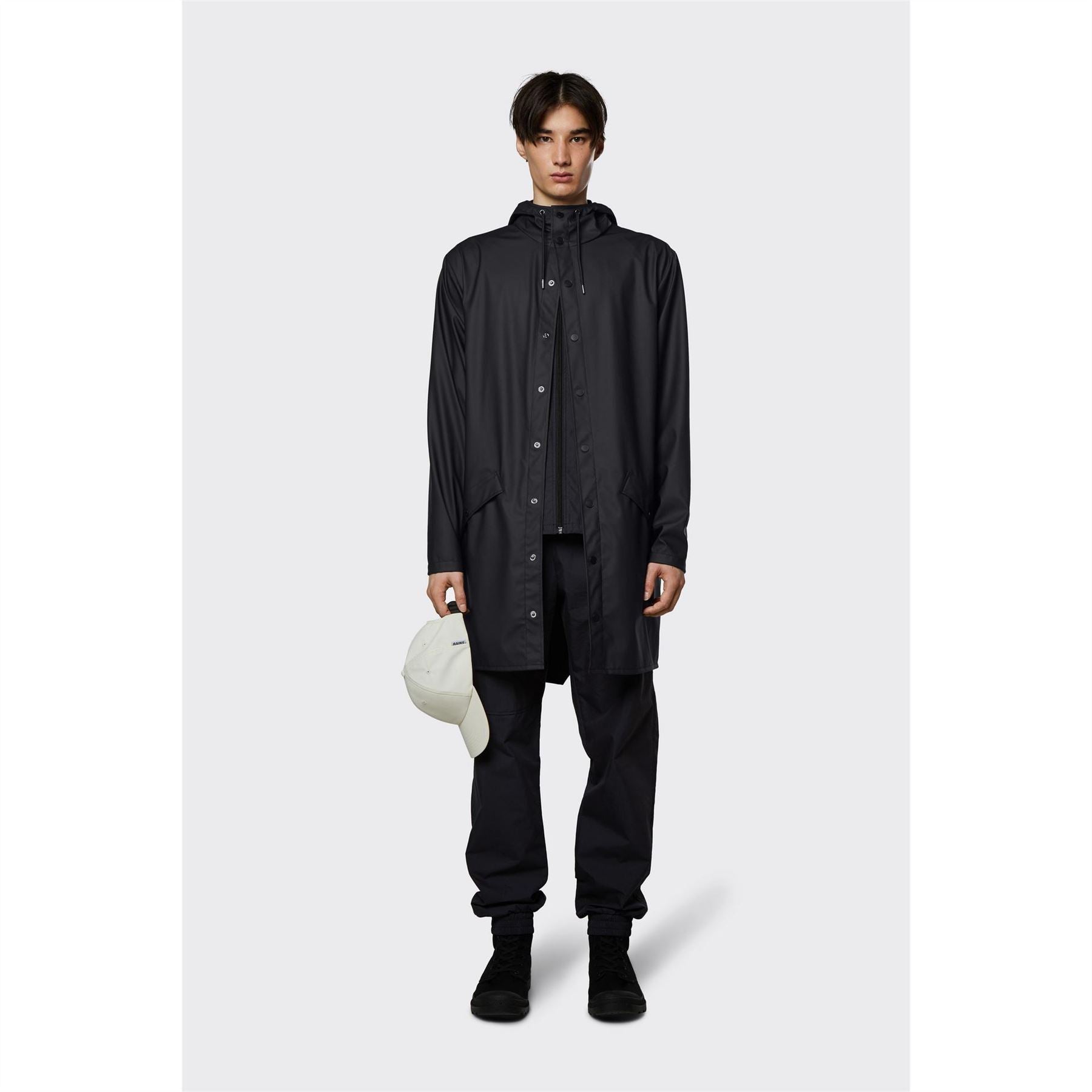 Rains Adults Waterproof Hooded Long Sleeve Rain Anorak