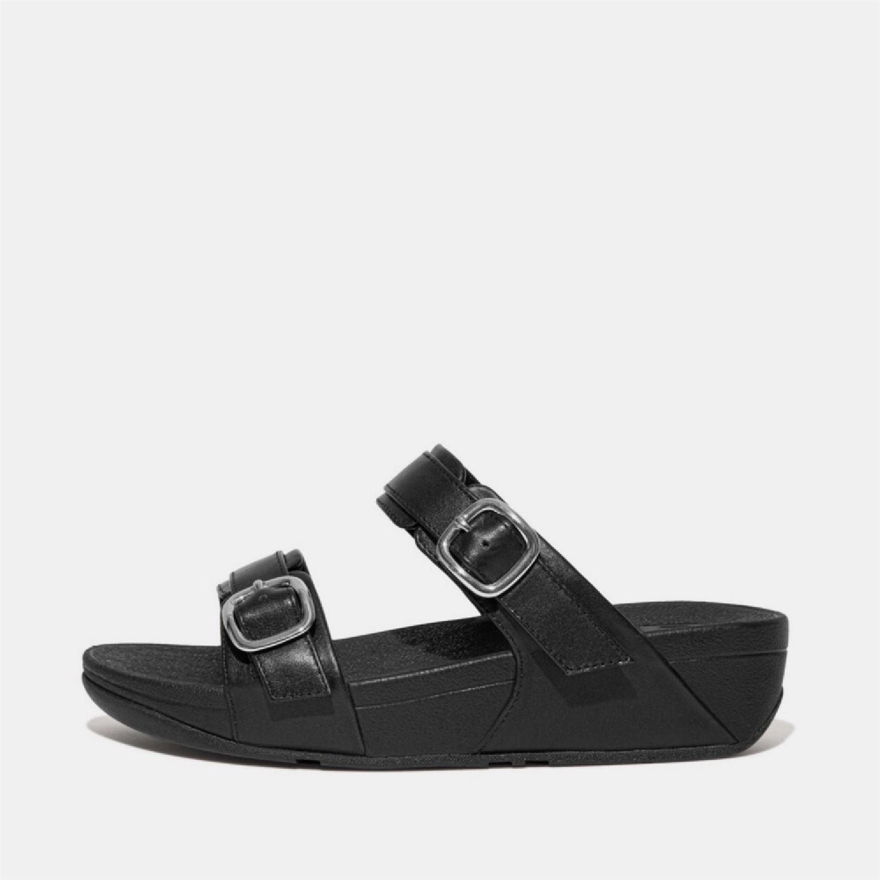 Fitflop Adjustable Leather Sliders