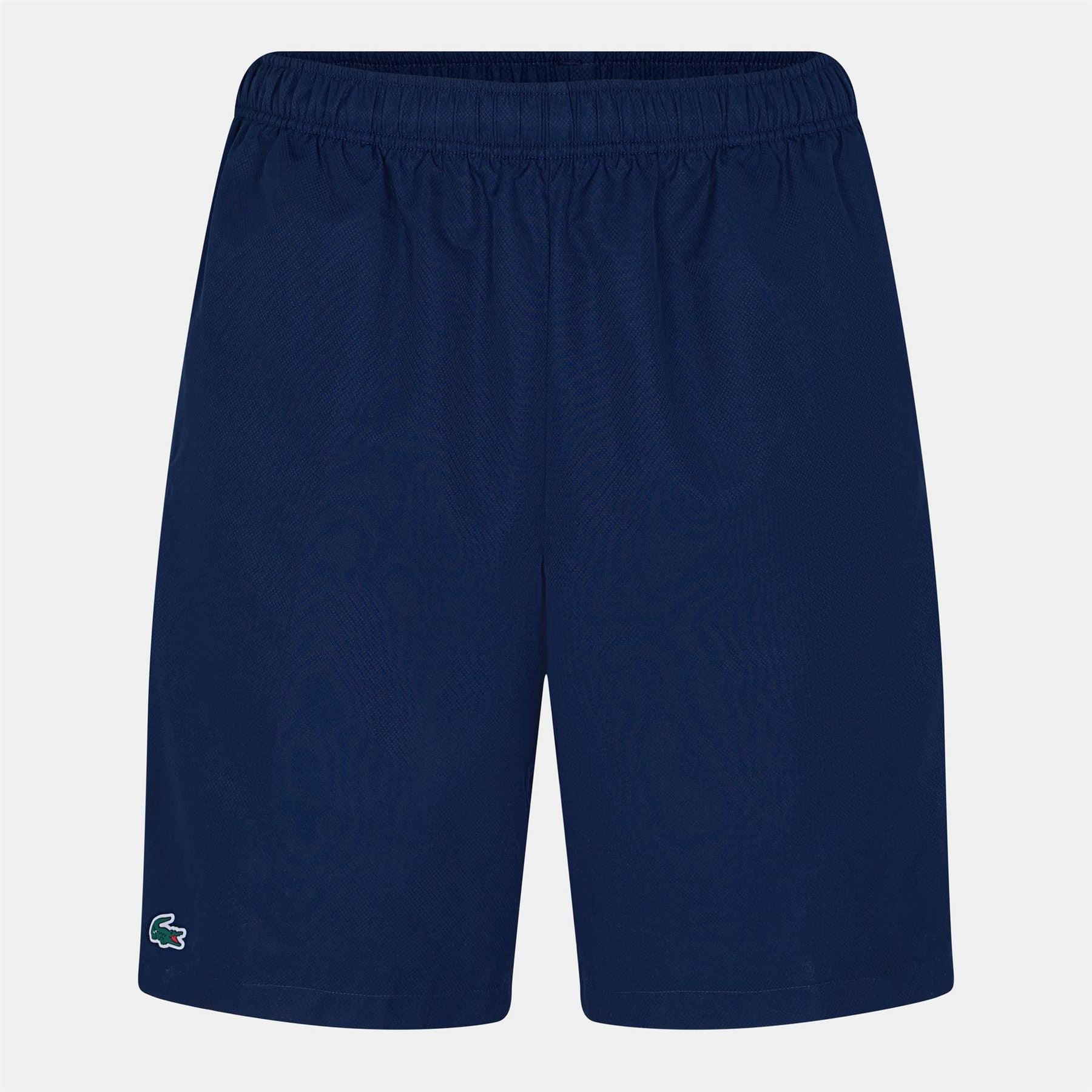 Lacoste Solid Bermuda Shorts with Elasticated Waistband