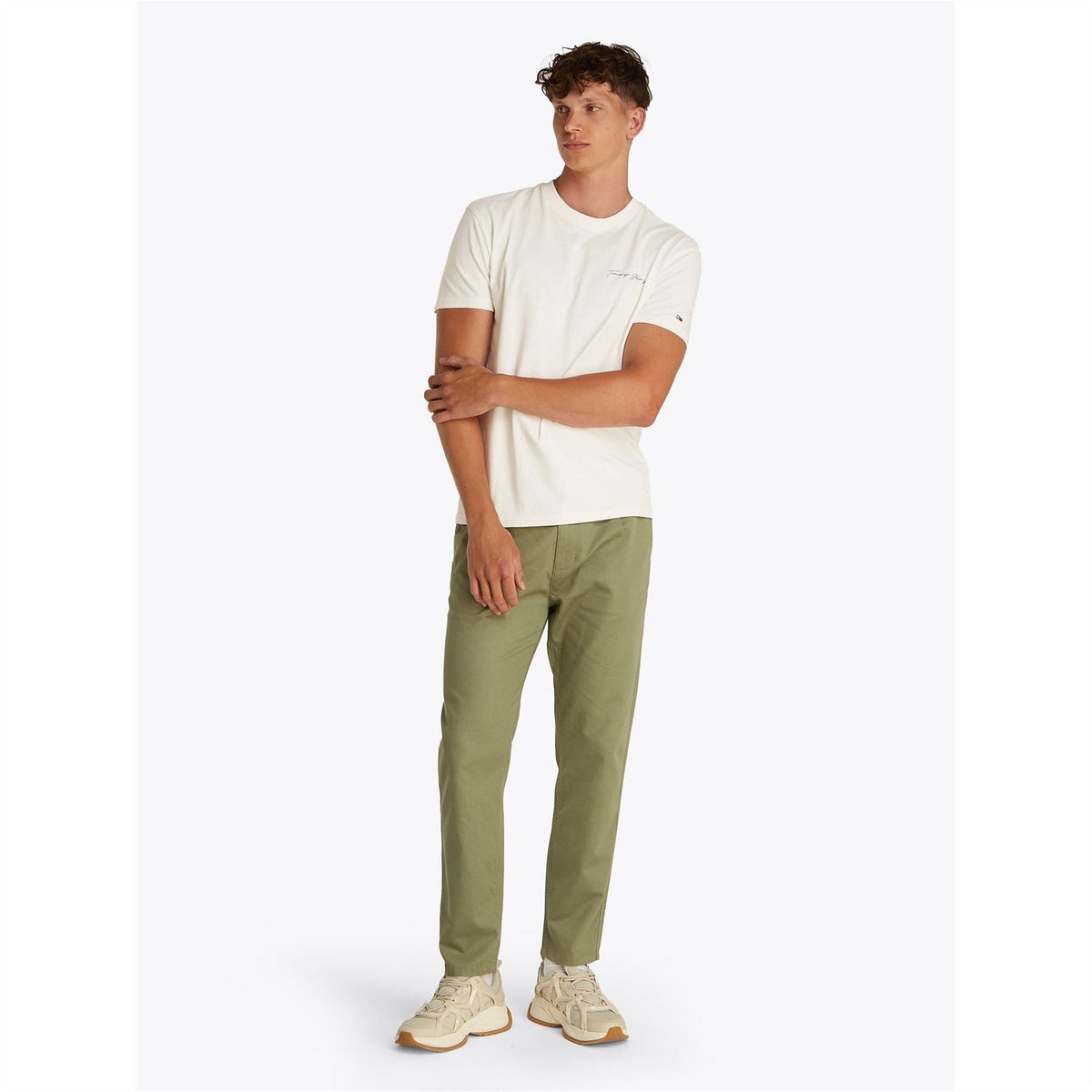 Tommy Jeans Tjm Signature Sailing Short Sleeve T-Shirt